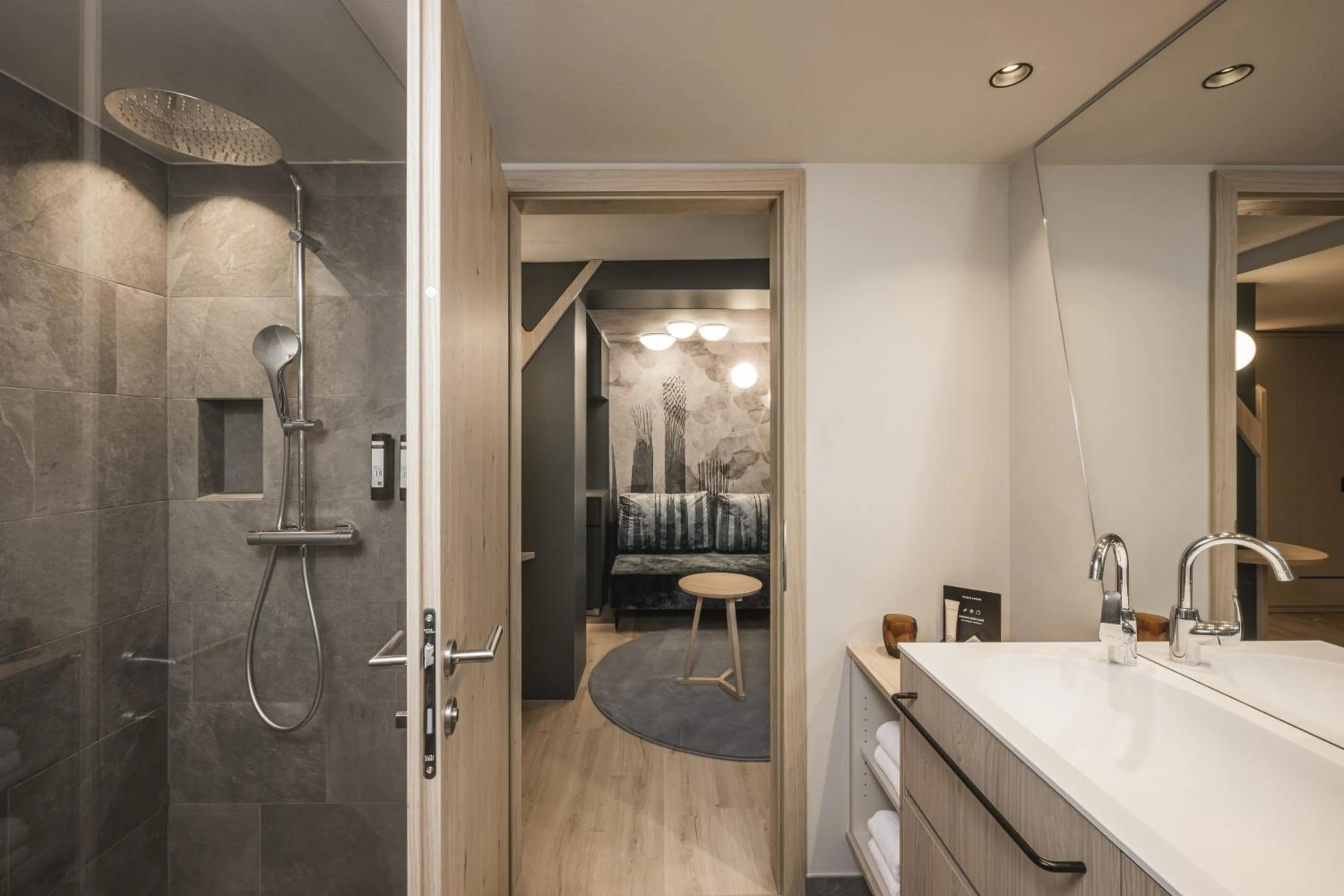 Shower in Falkensteiner Family Resort Lido l 4 Star Superior