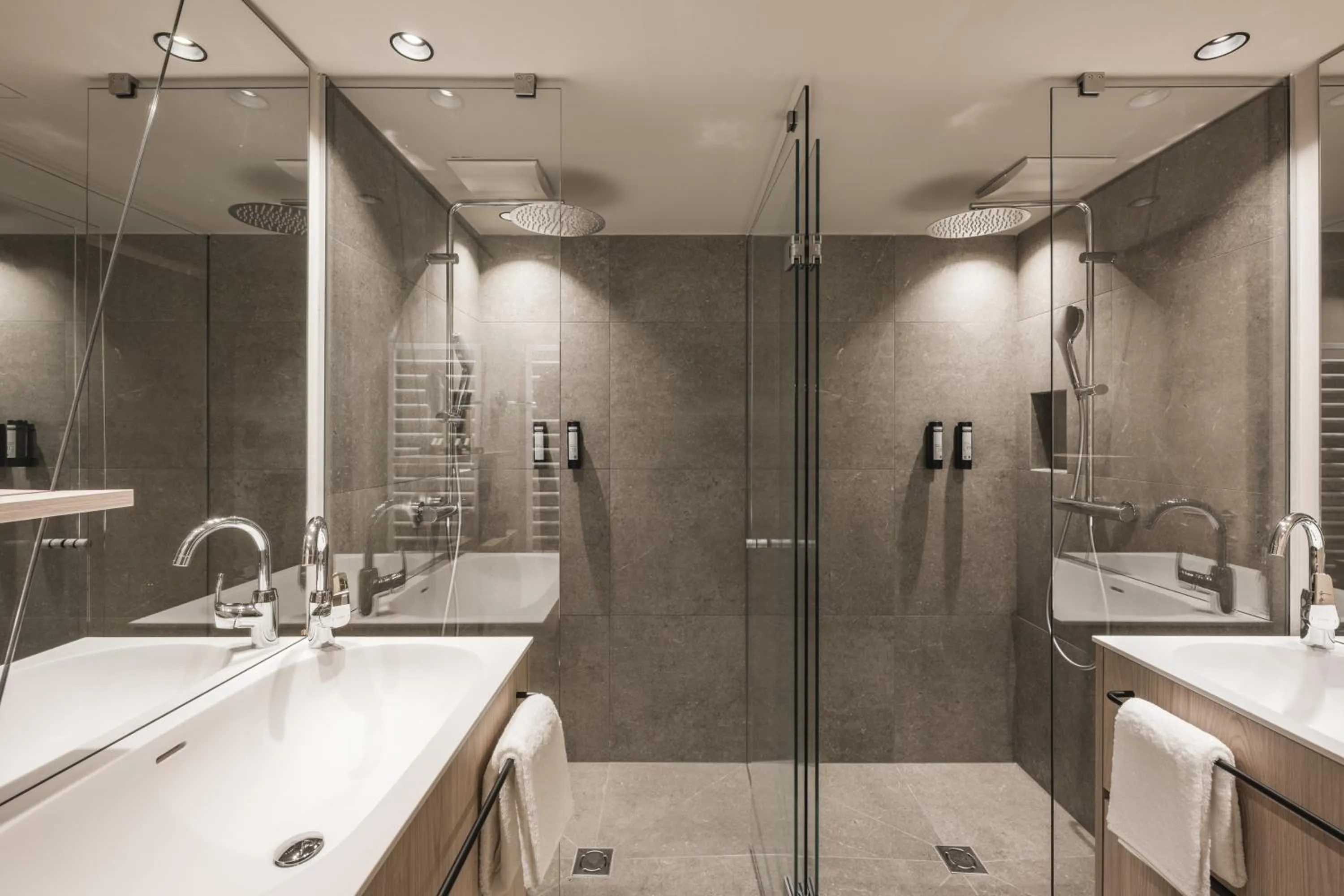 Shower in Falkensteiner Family Resort Lido l 4 Star Superior