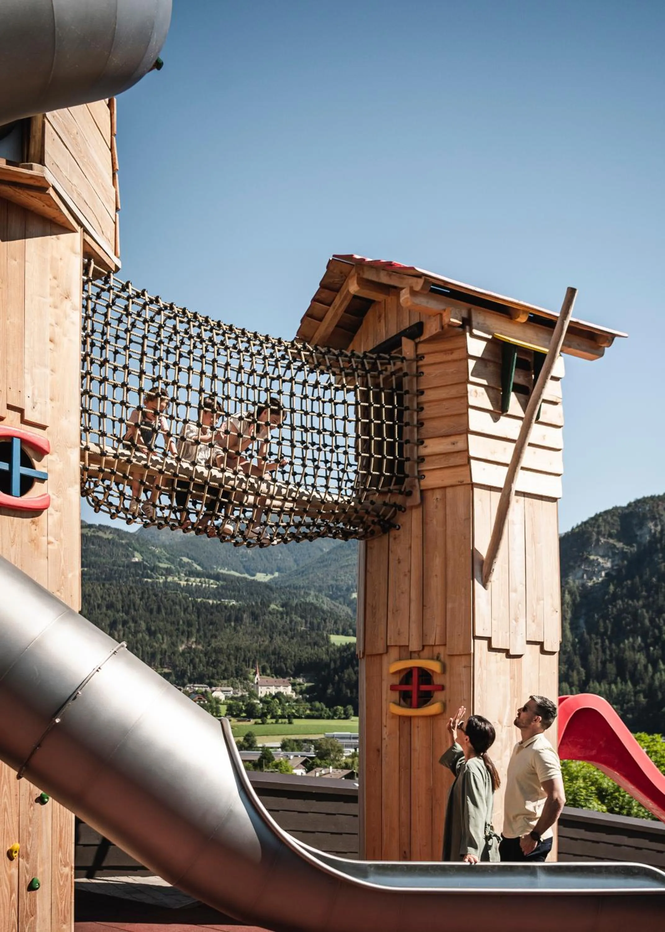 Children play ground in Falkensteiner Family Resort Lido l 4 Star Superior