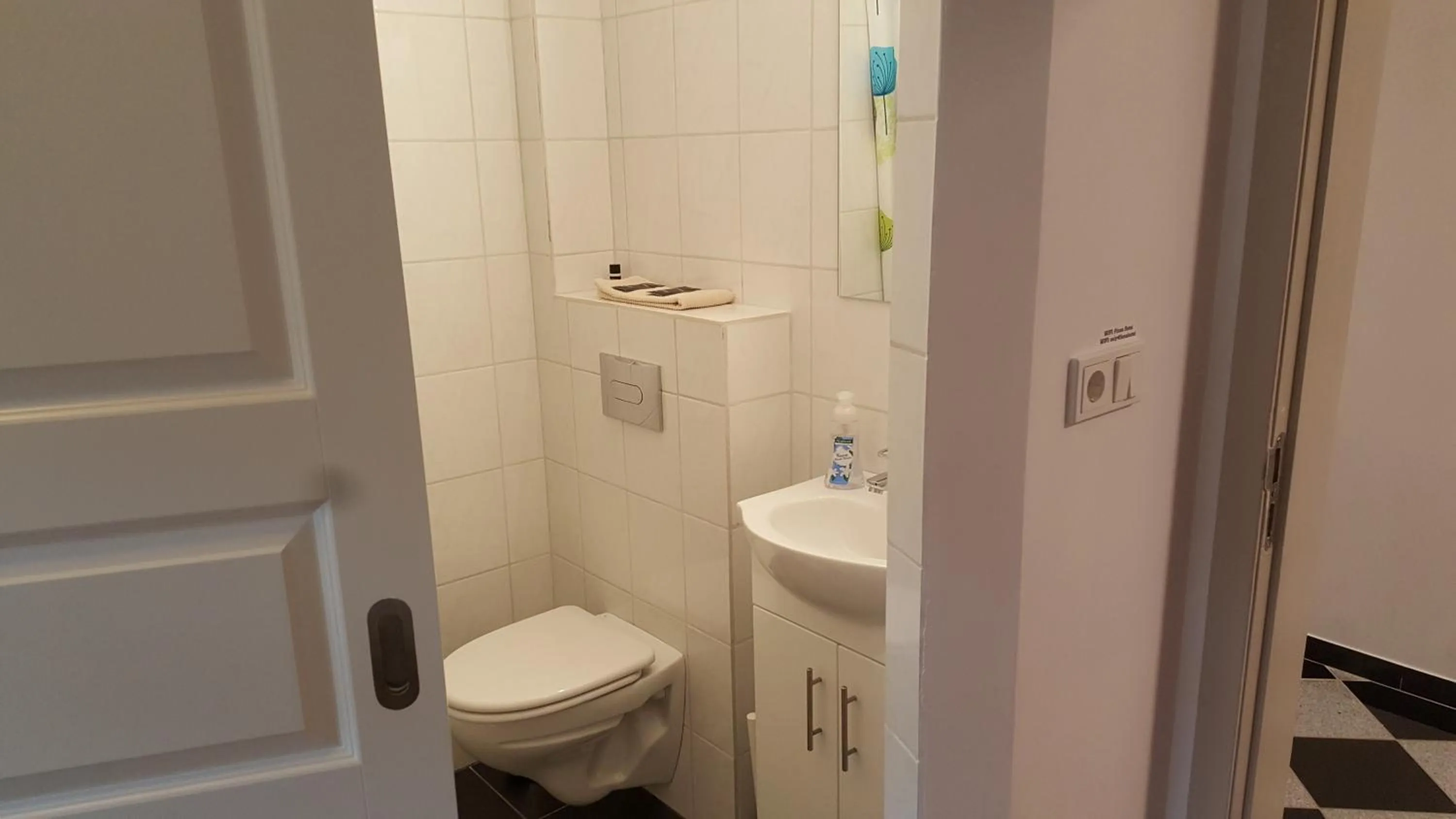 Shower in Finna Hótel