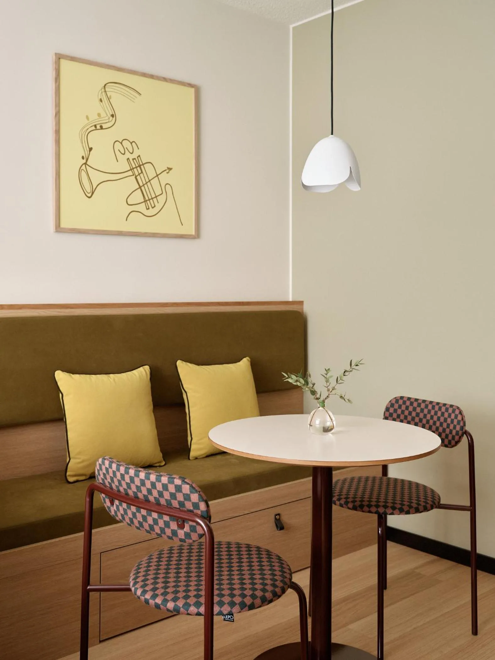 Living room in Bob W Helsinki Kaarti