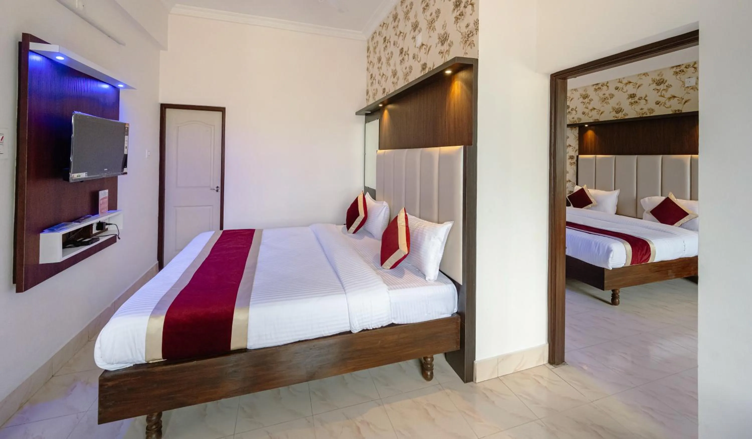 Bedroom, Bed in Hotel Durga International