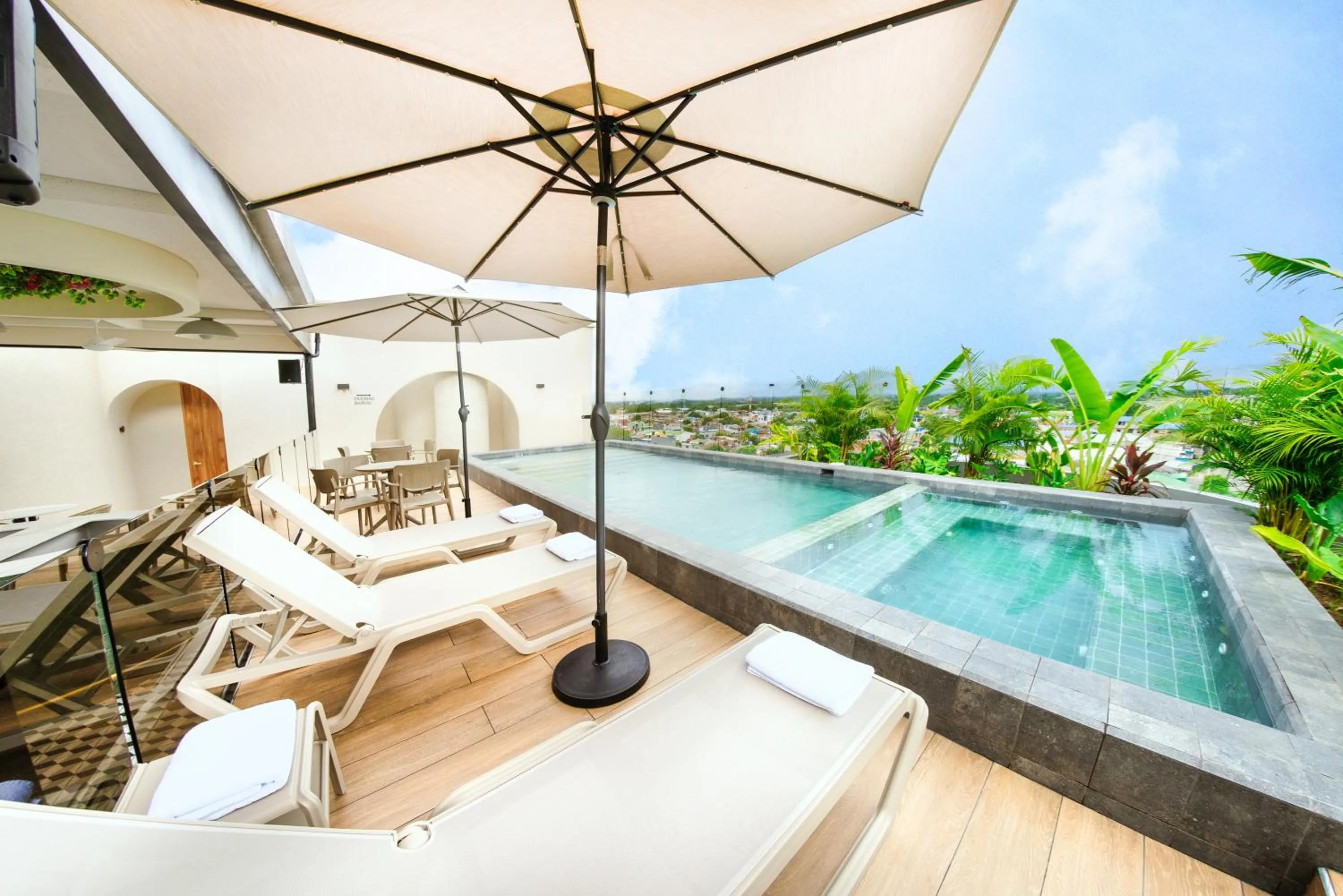 Swimming pool in Botanico Hotel y Spa