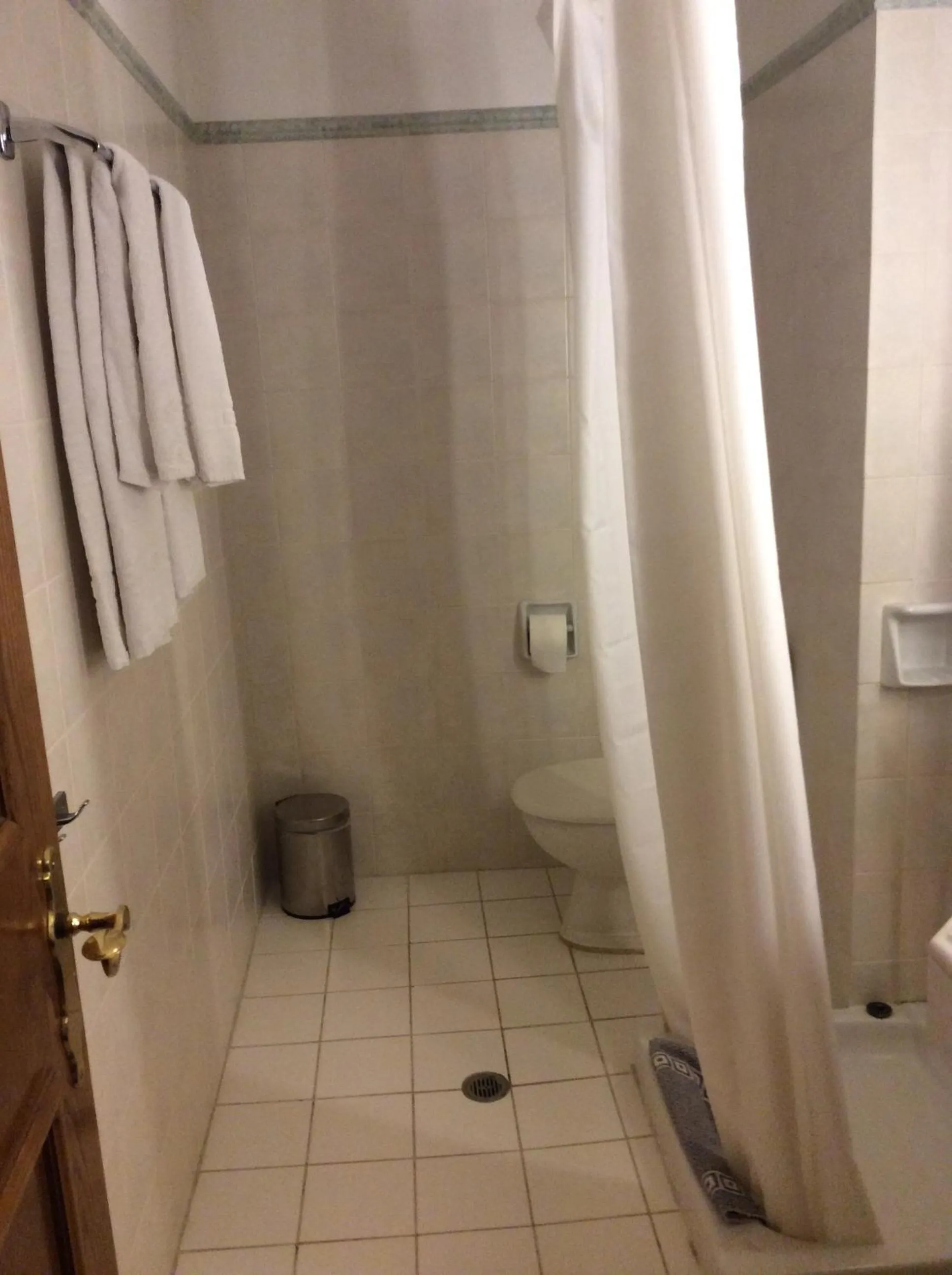 Shower in Anesis Hotel