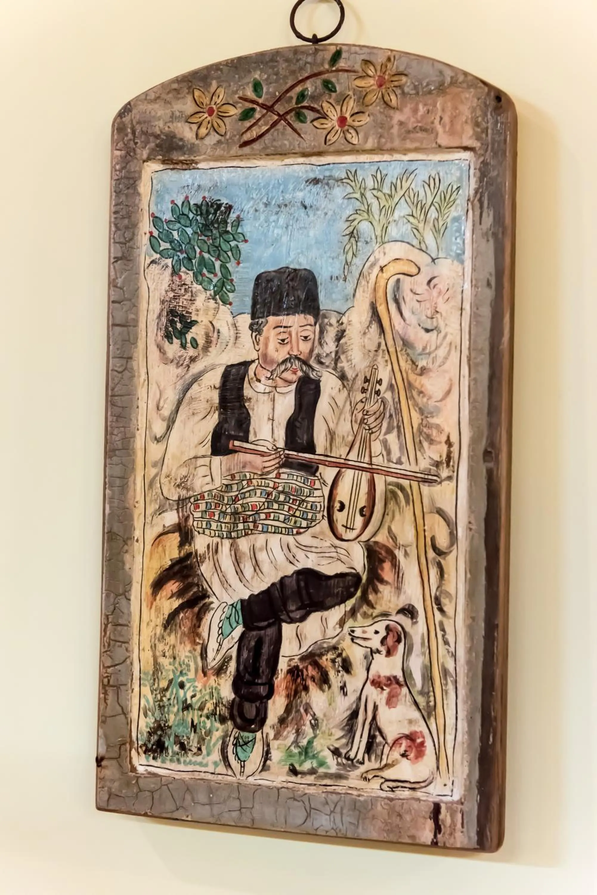 Decorative detail in Anesis Hotel