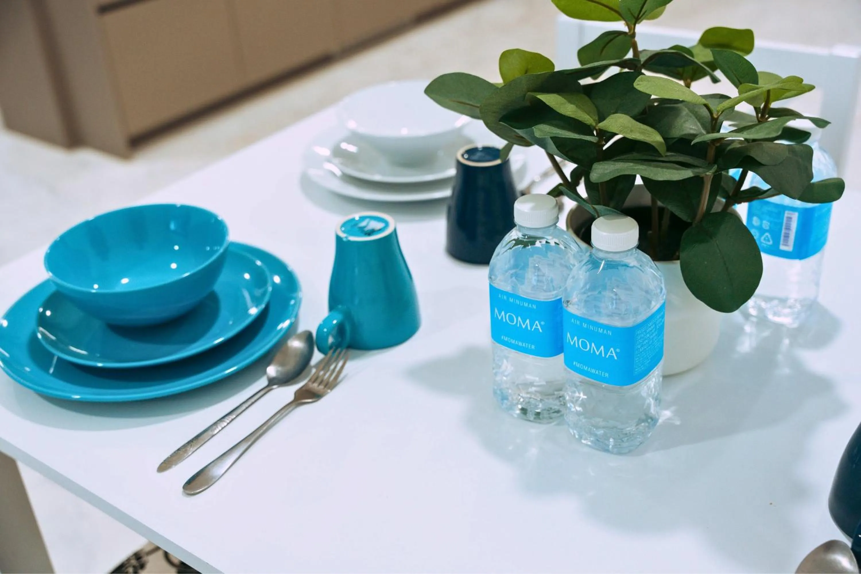 Dining area in Eaton Residence Yemala