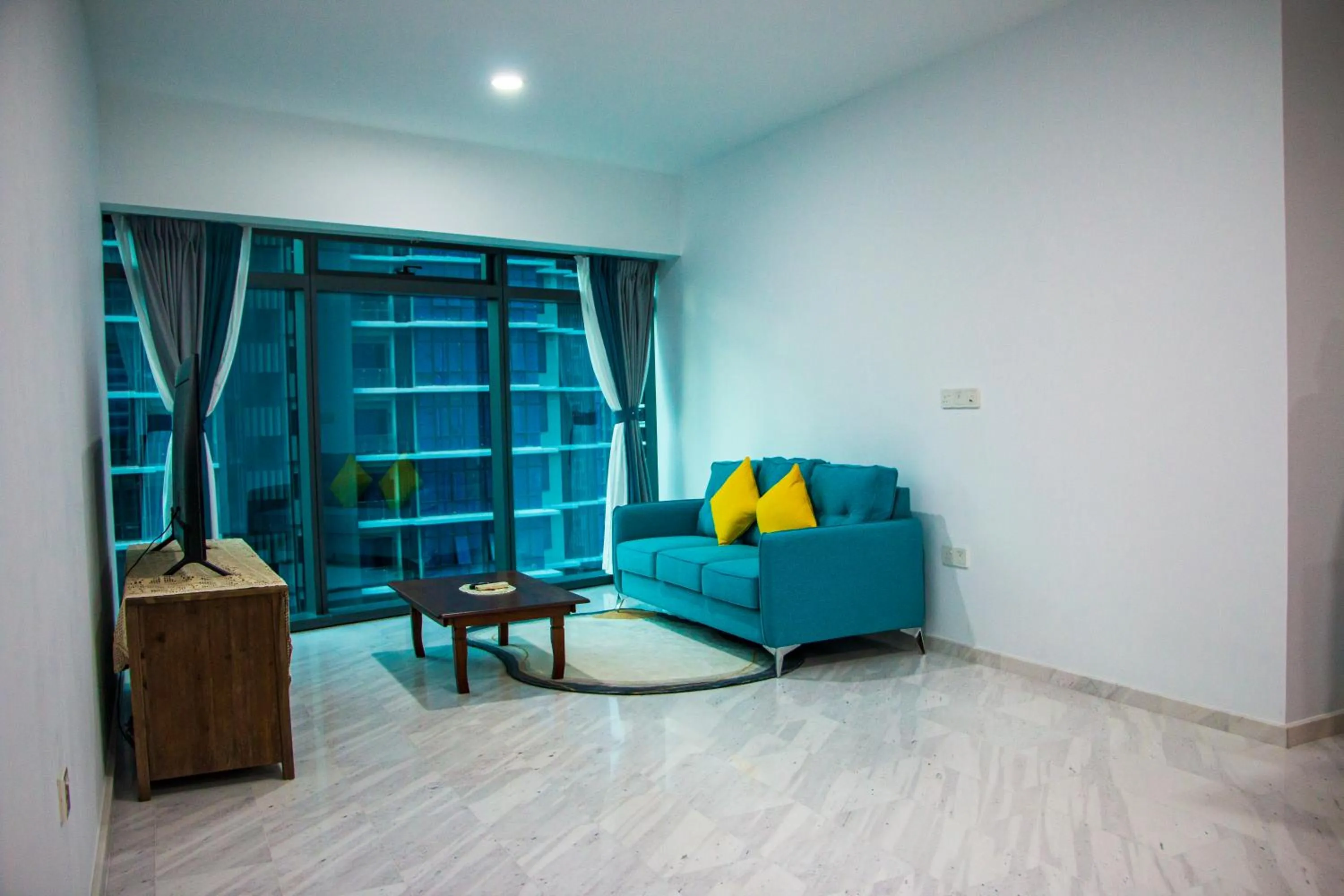 Living room in Eaton Residence Yemala