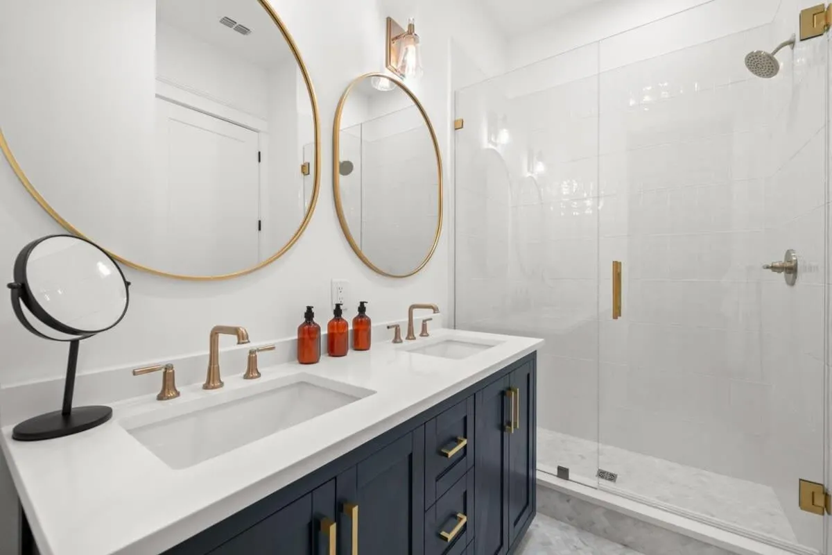 Shower in Akoya House at The Gemma by Brightwild