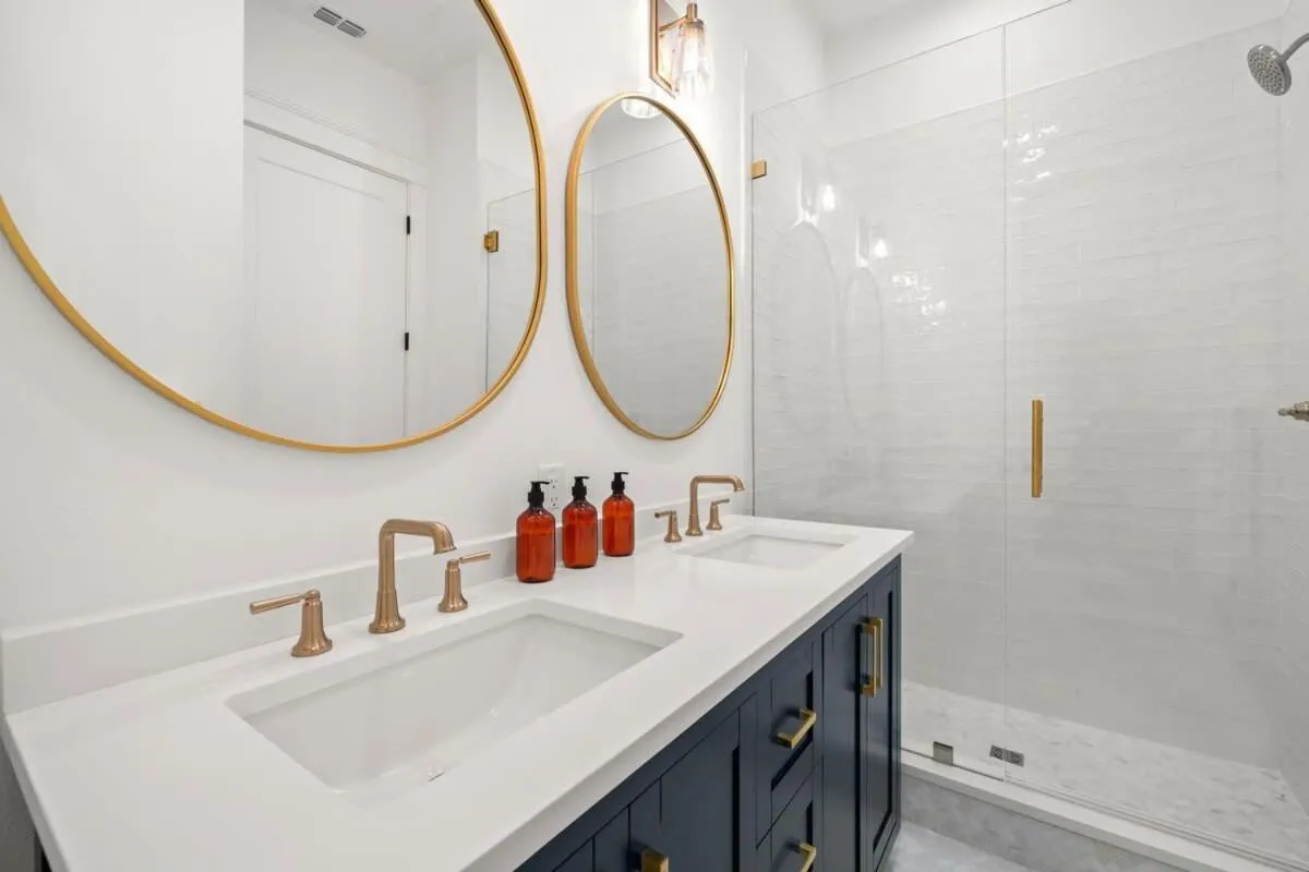 Shower in Akoya House at The Gemma by Brightwild