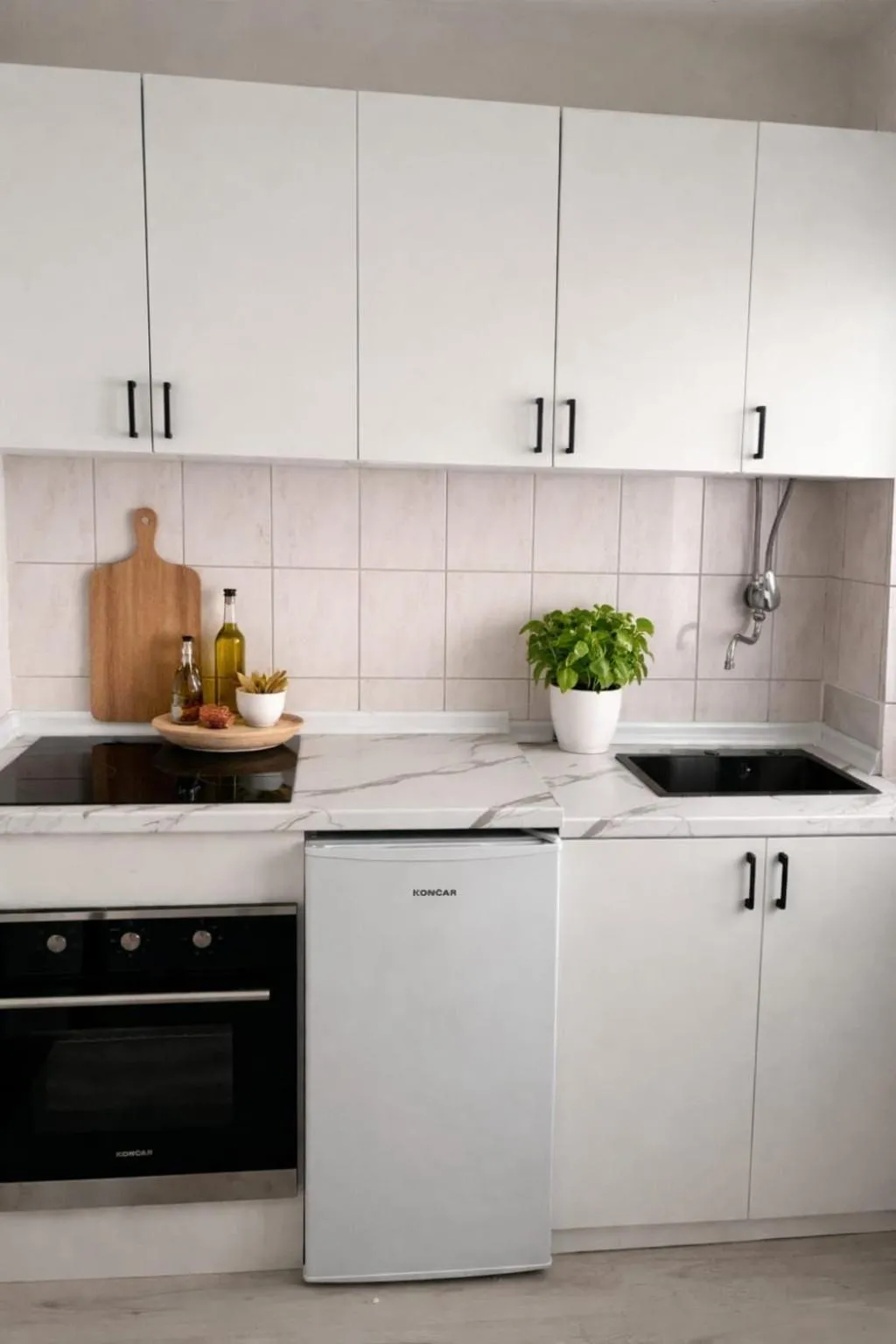 Kitchen or kitchenette in Apartments Medic