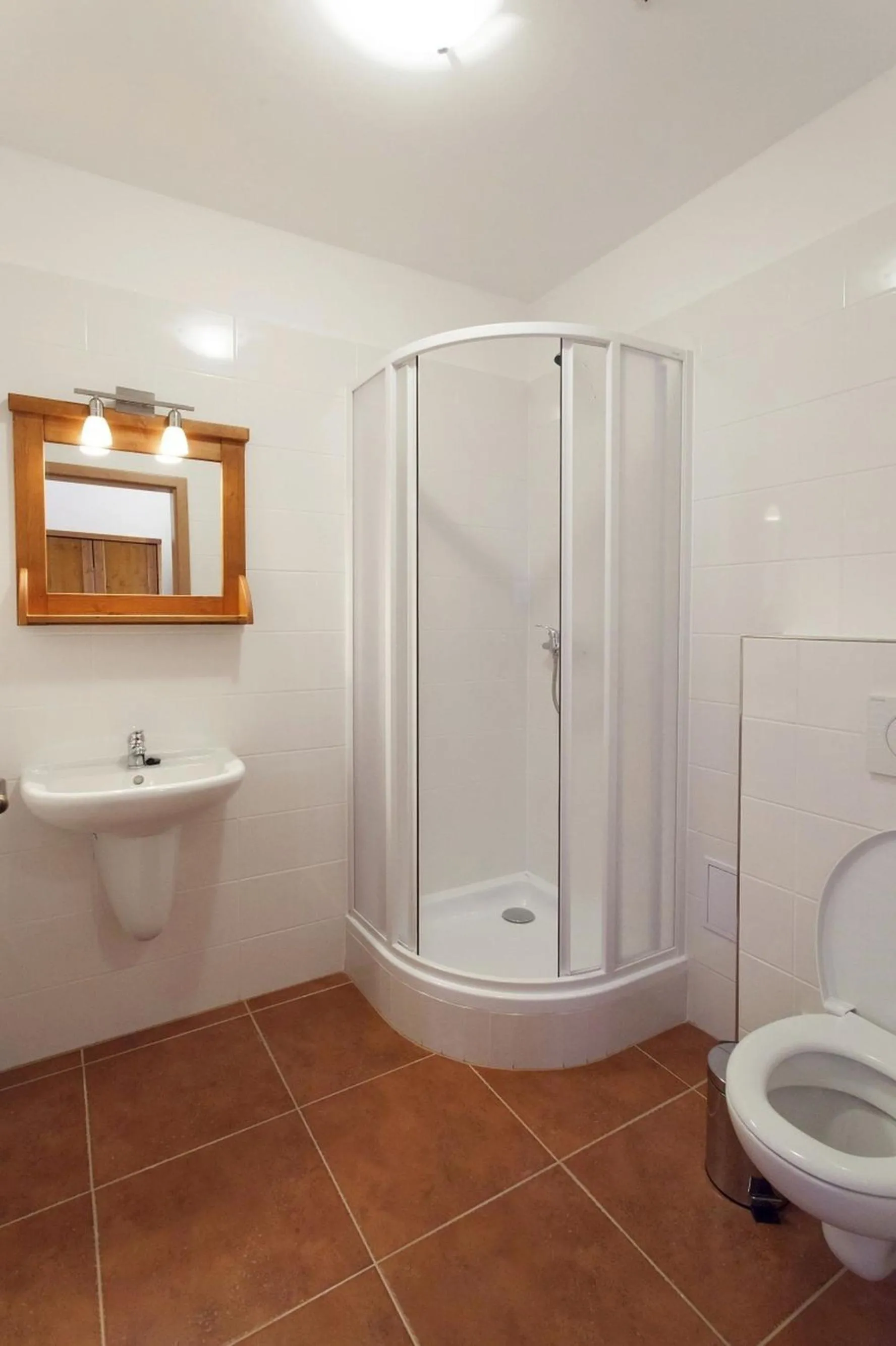 Bathroom in Apartmány U Anděla