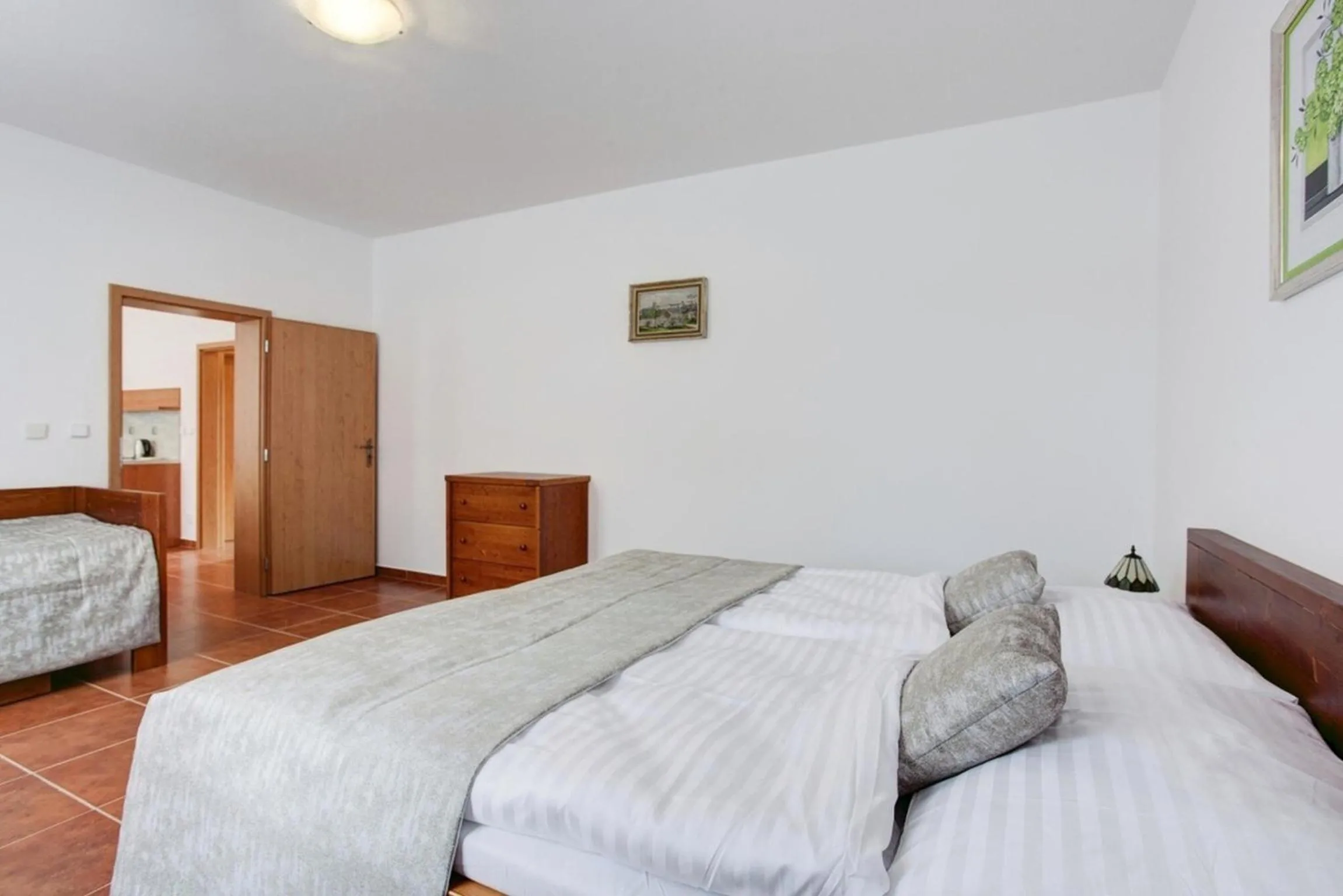 Bedroom, Bed in Apartmány U Anděla