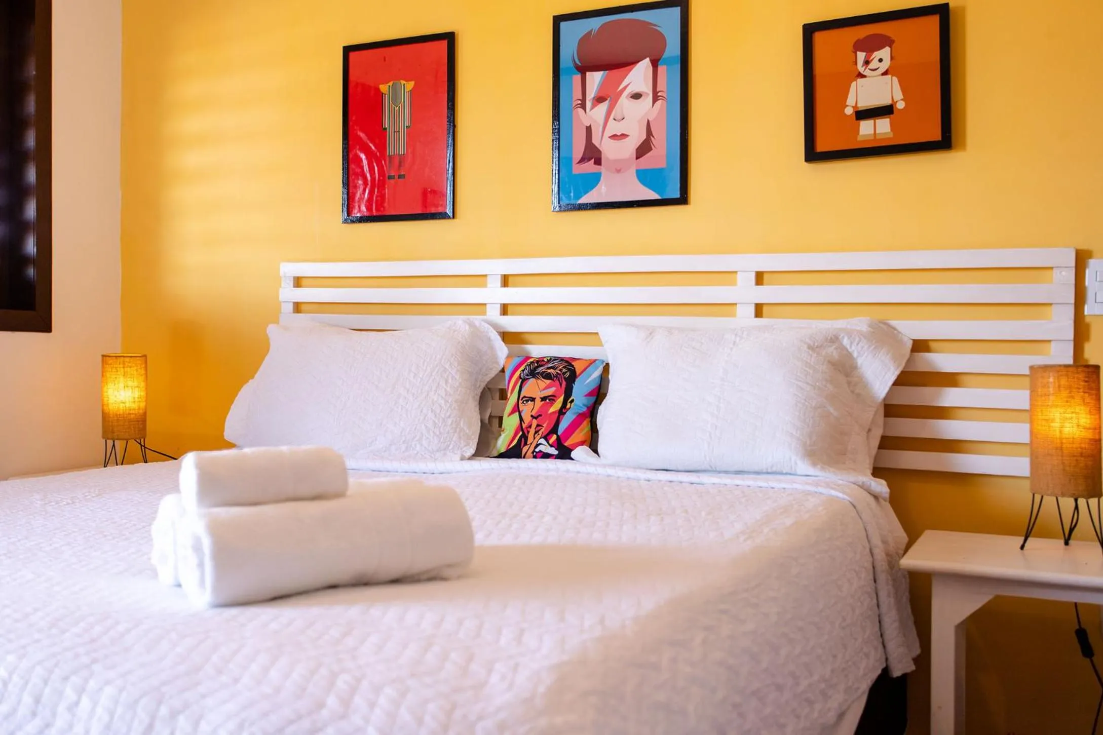 Bed in Pousada La Vie Jeri