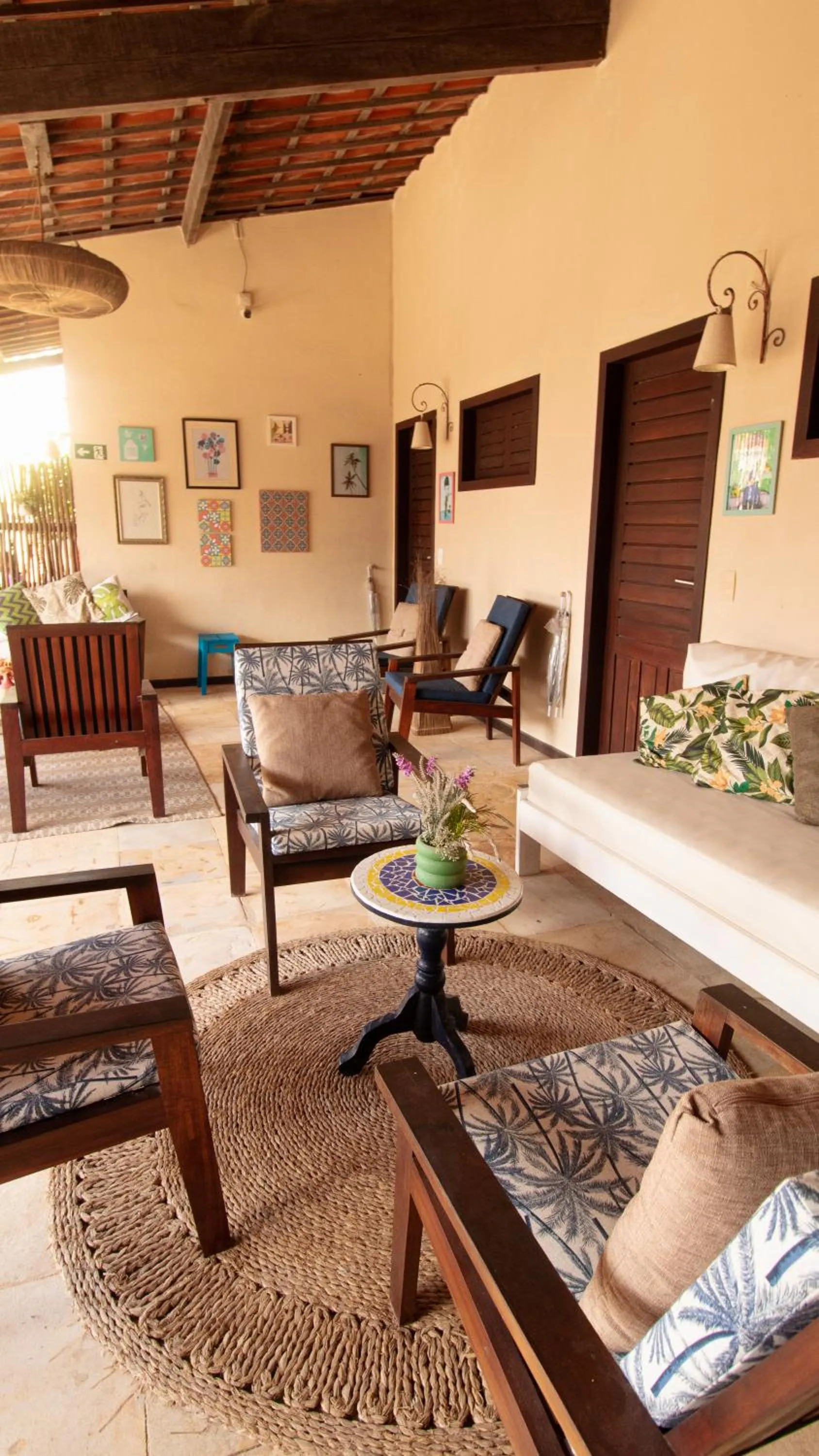 Balcony/Terrace in Pousada La Vie Jeri