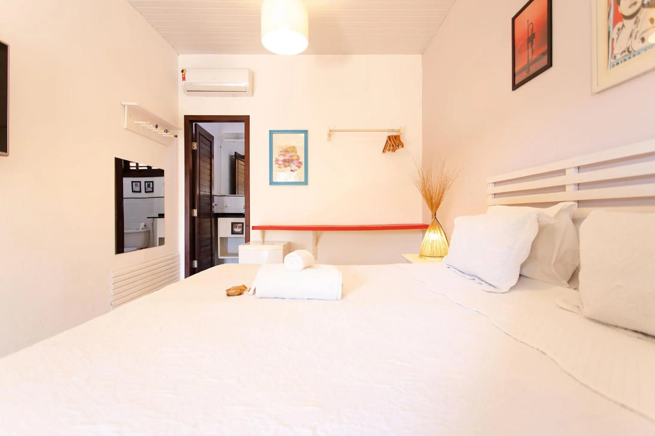 Bed in Pousada La Vie Jeri