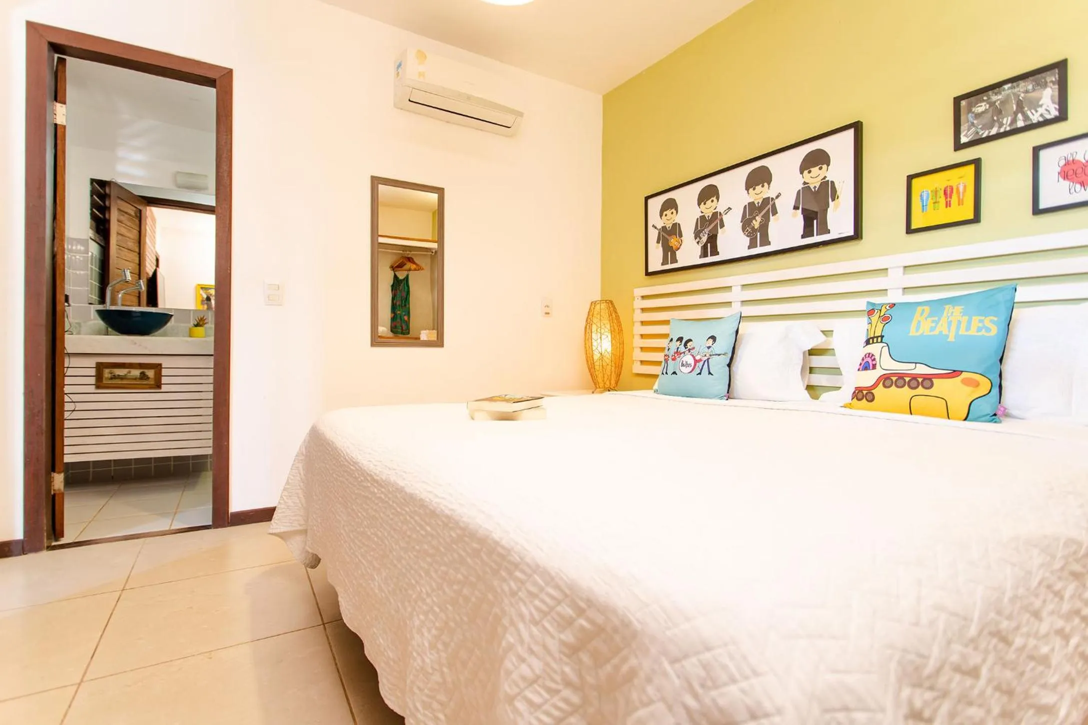 Bed in Pousada La Vie Jeri