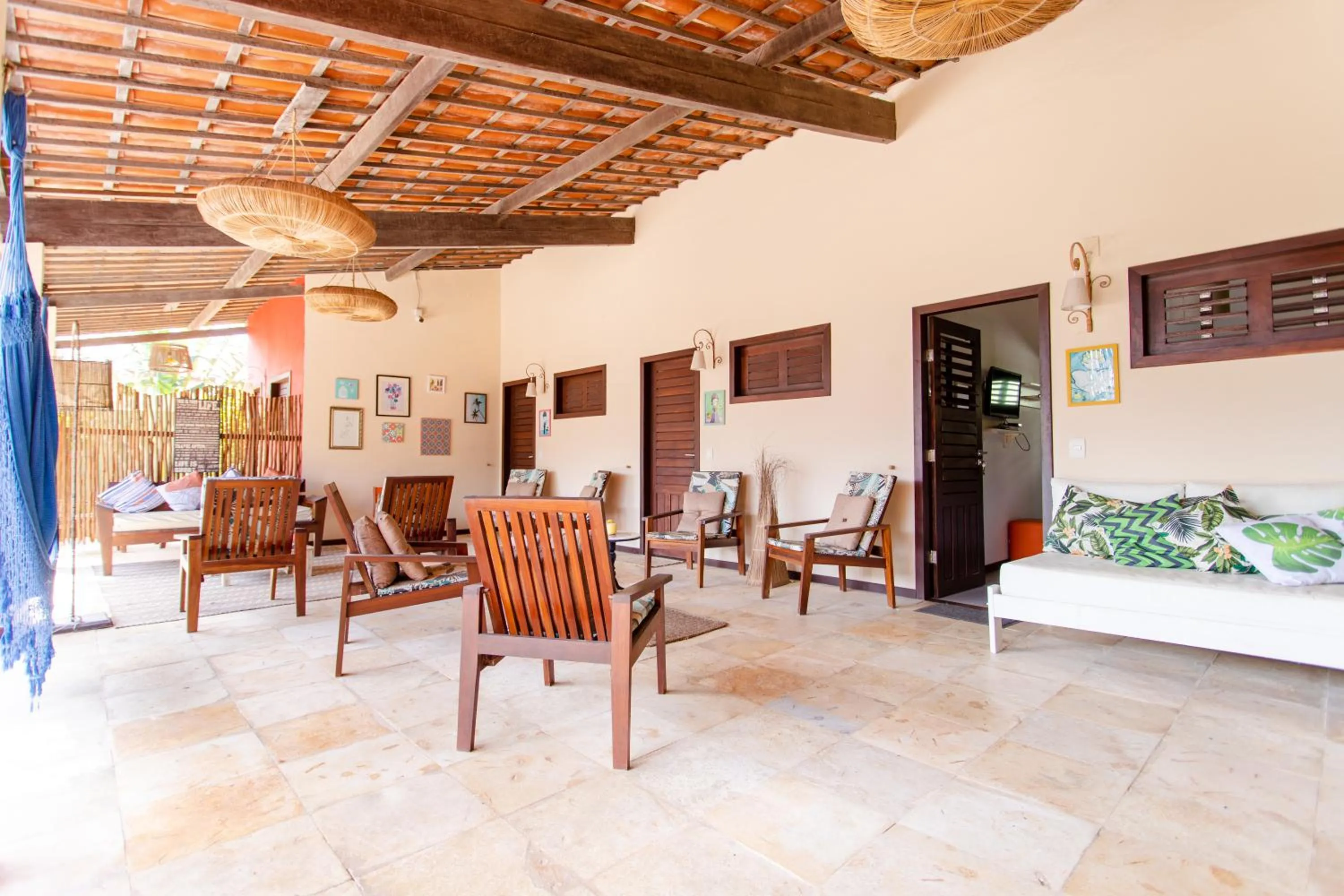 Balcony/Terrace in Pousada La Vie Jeri
