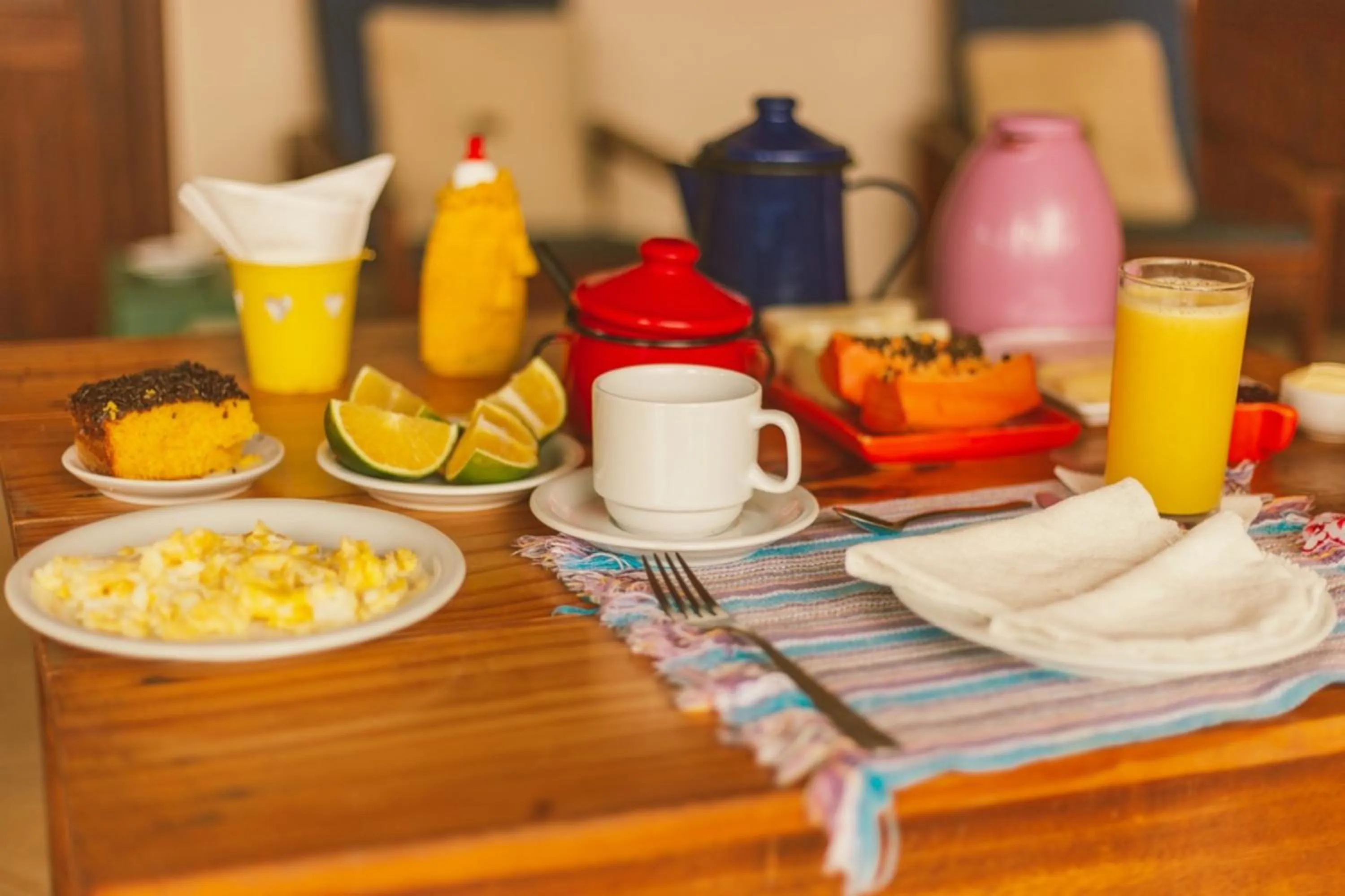 Breakfast in Pousada La Vie Jeri