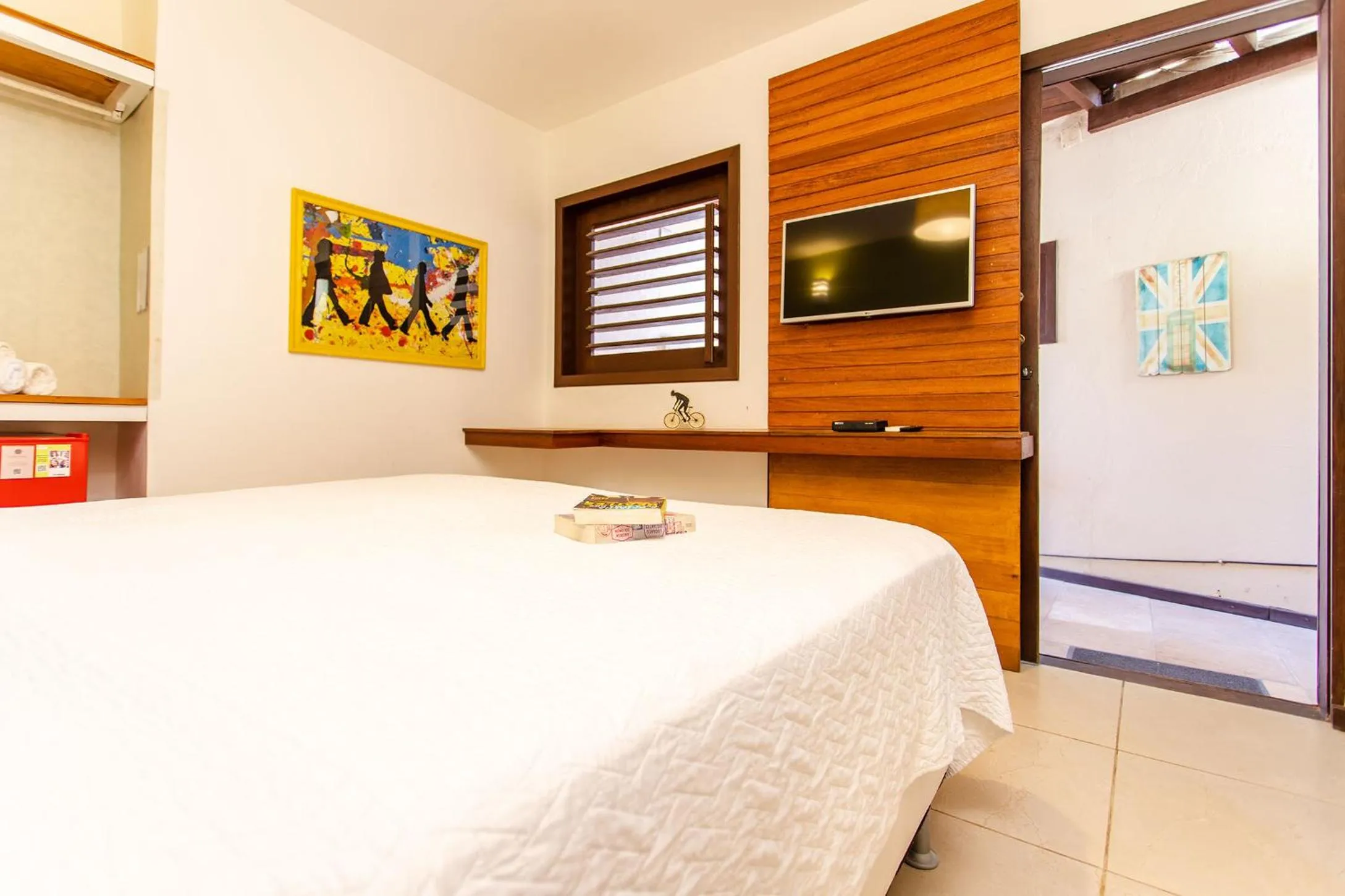 Bed in Pousada La Vie Jeri