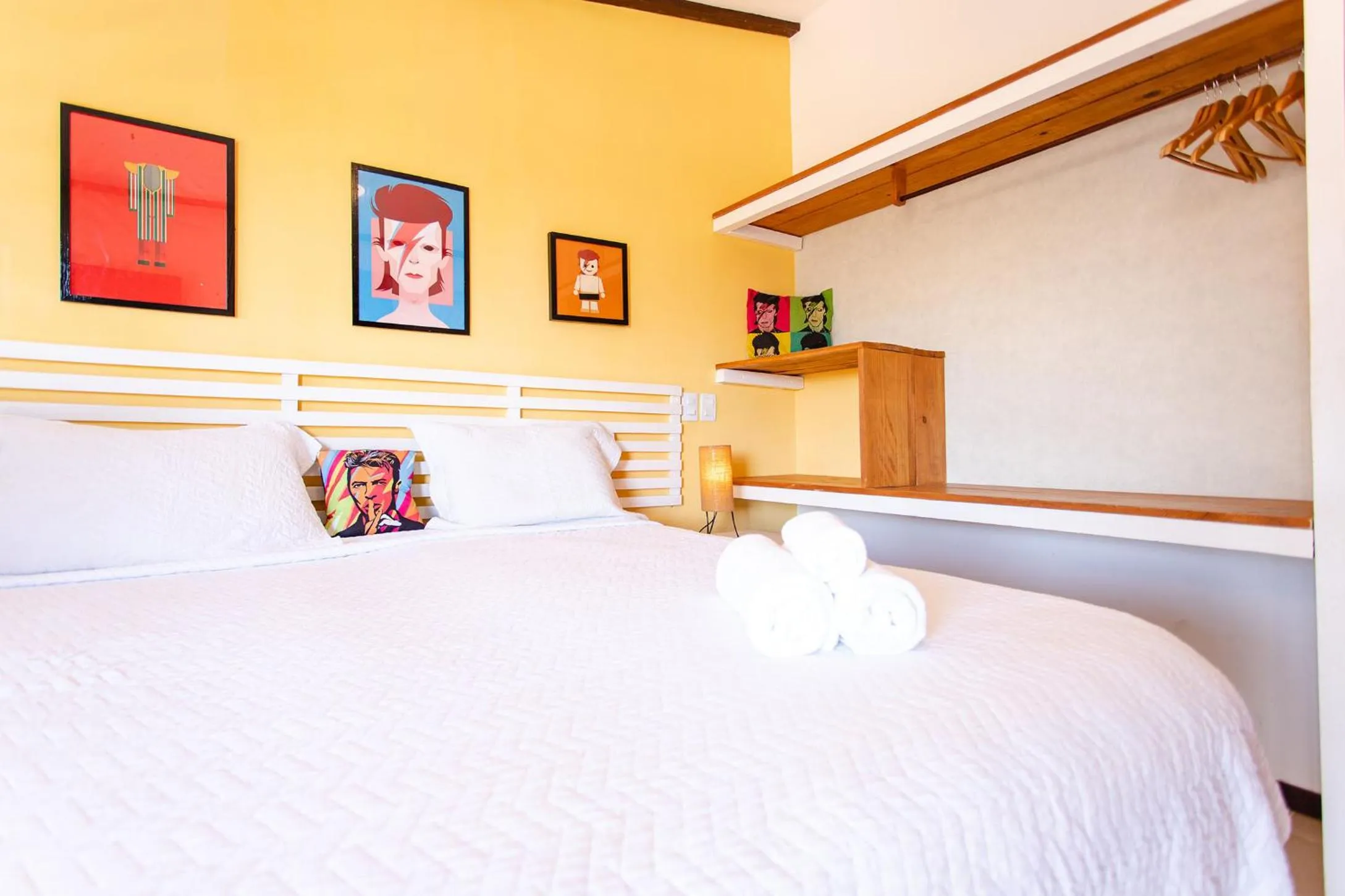 Bed in Pousada La Vie Jeri