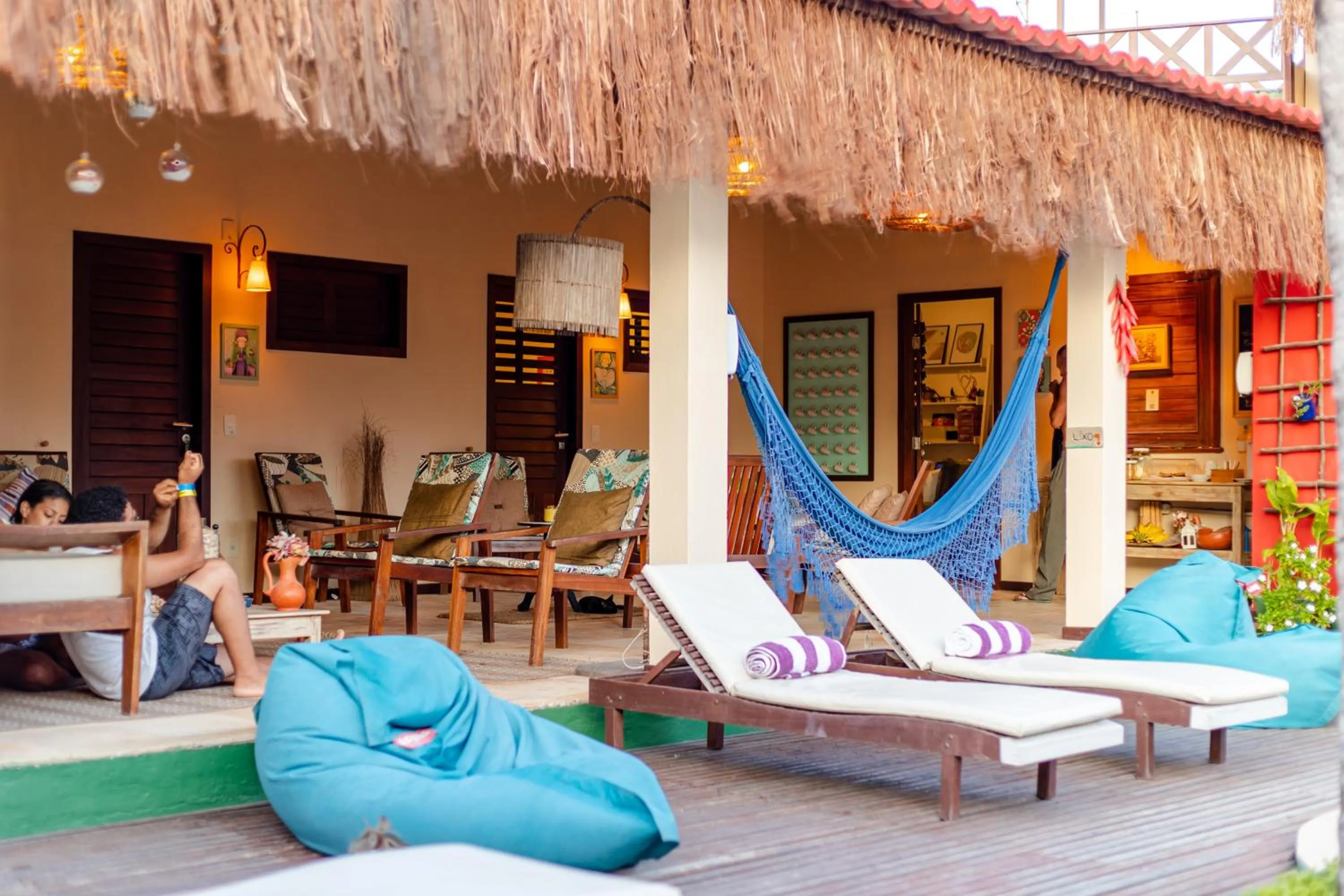 Property building in Pousada La Vie Jeri