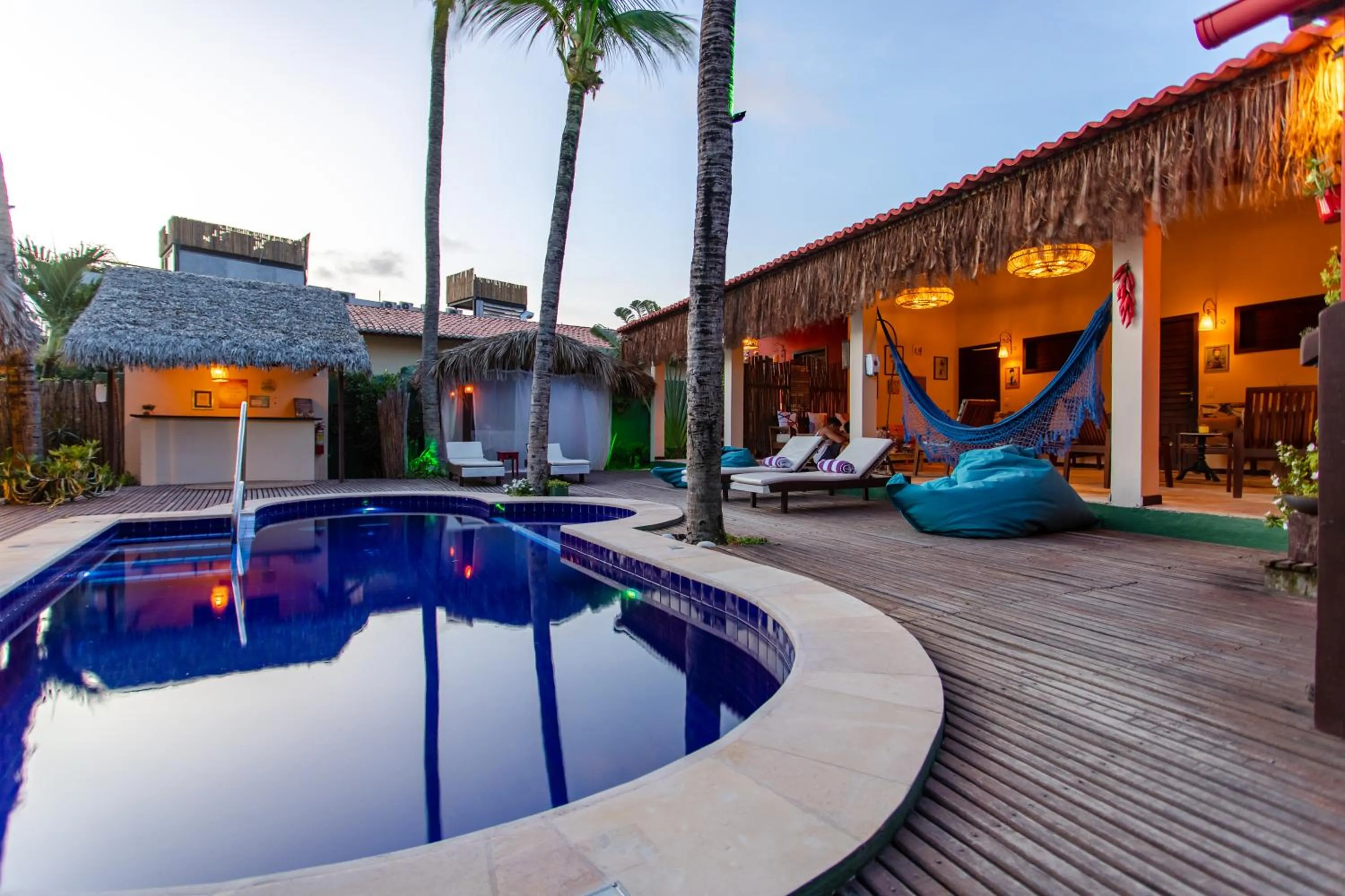 Property building in Pousada La Vie Jeri