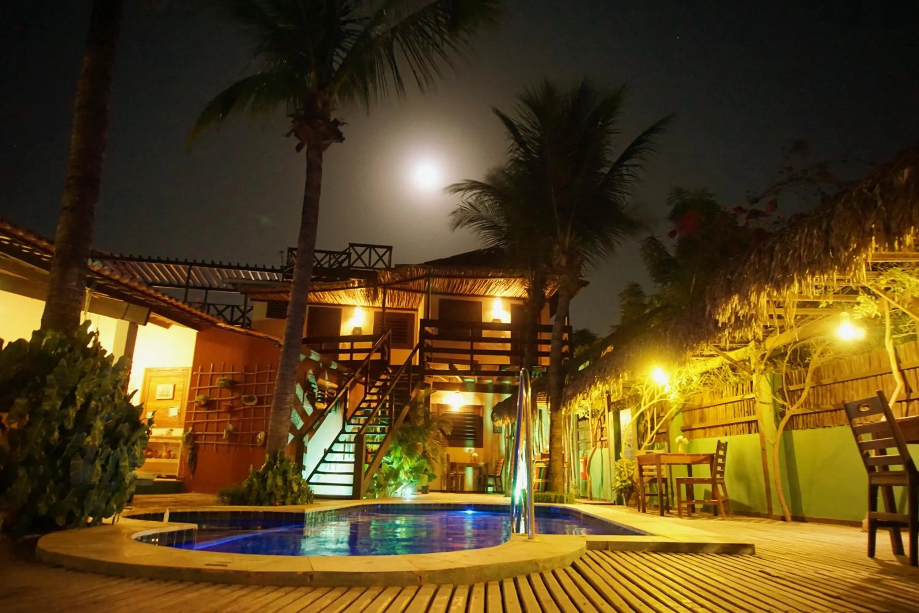 Swimming pool in Pousada La Vie Jeri