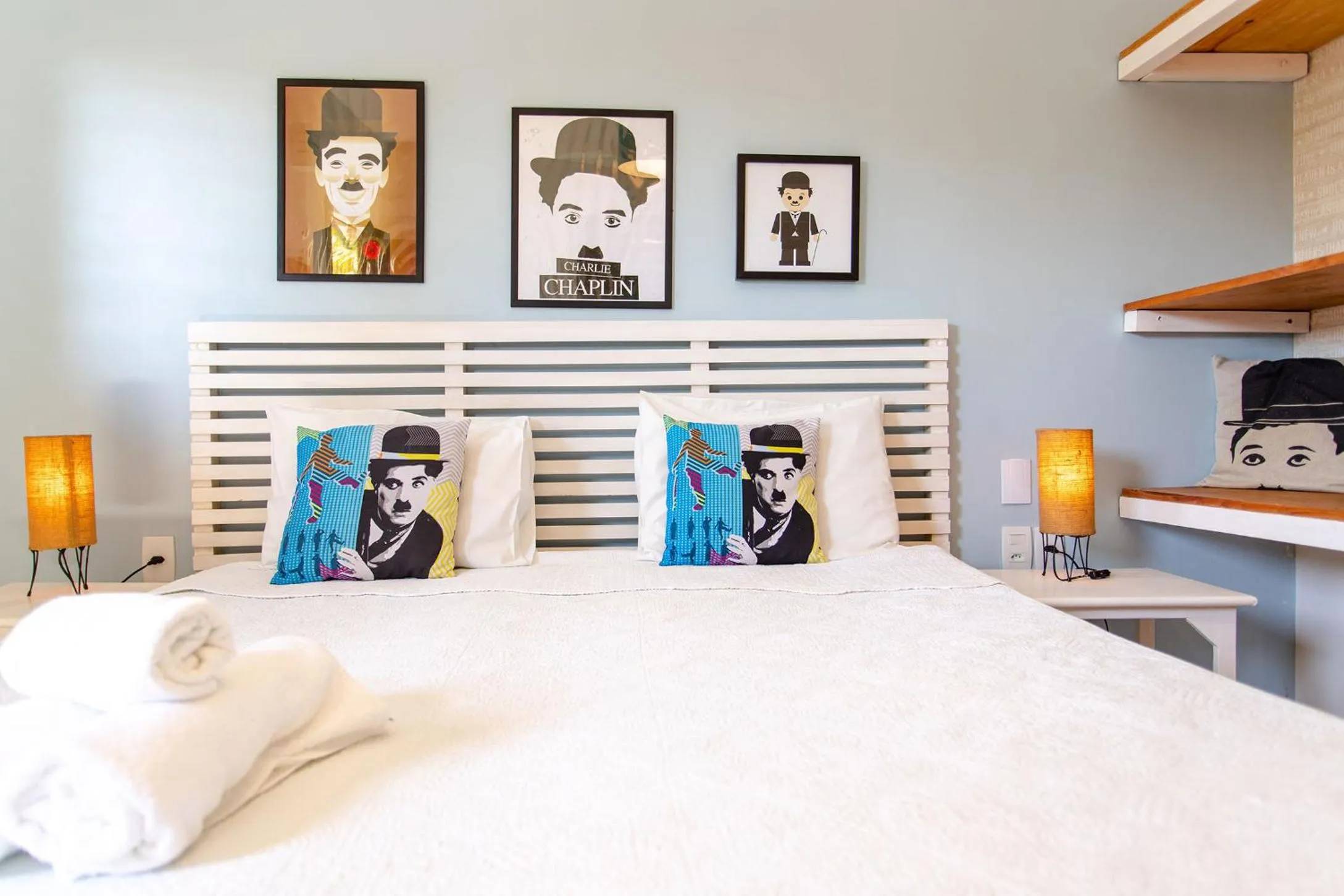 Bed in Pousada La Vie Jeri