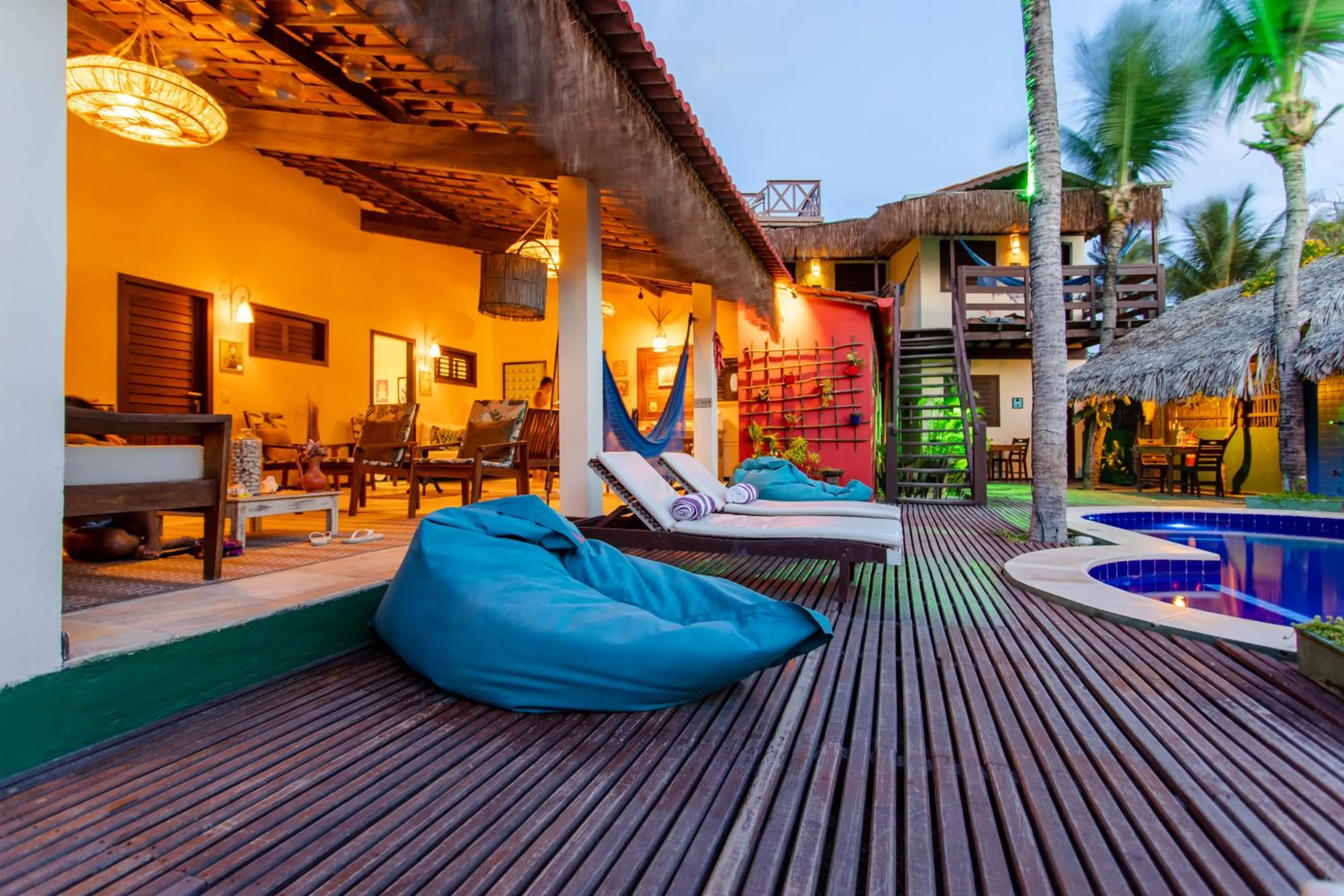 Property building in Pousada La Vie Jeri