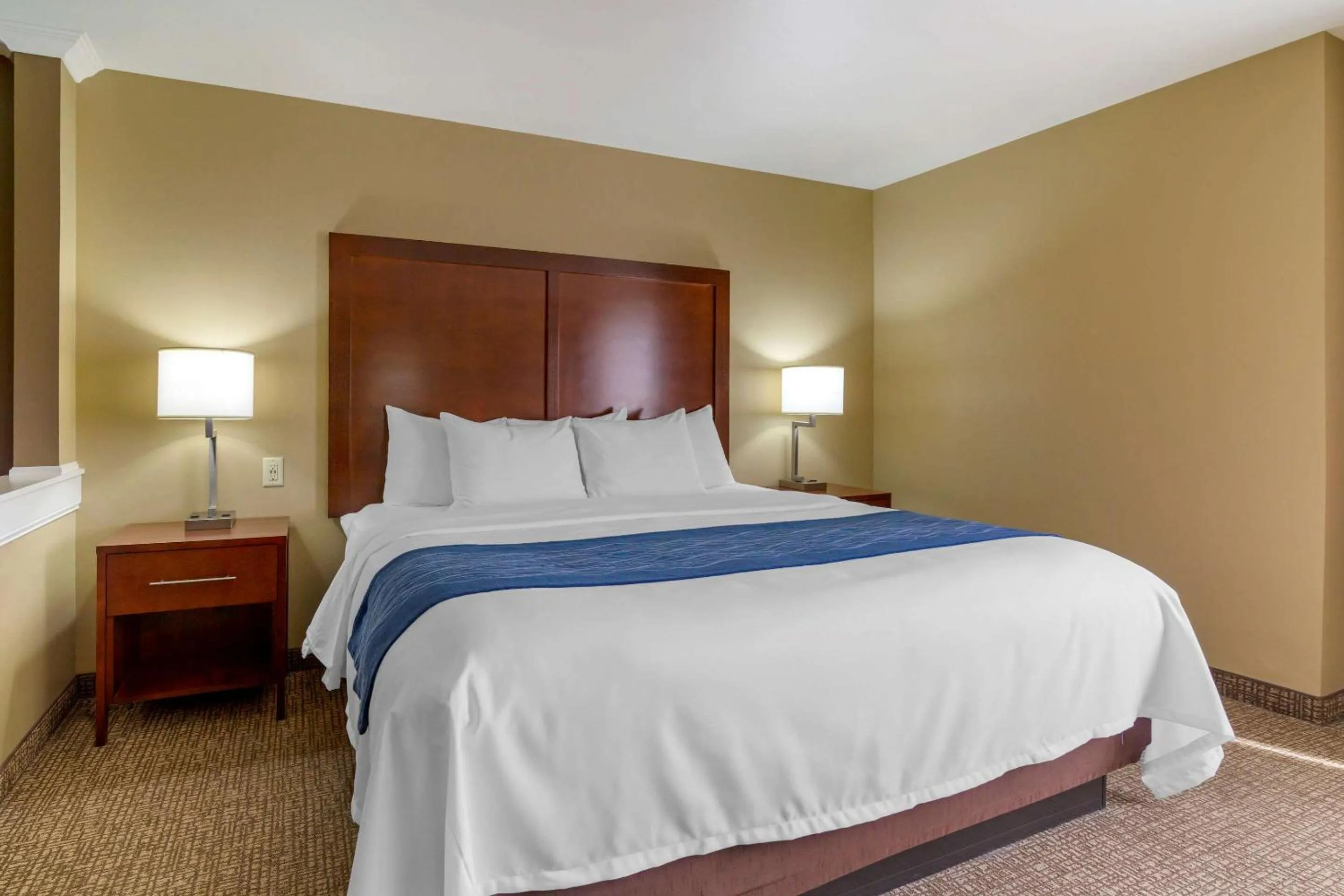 Photo of the whole room, Bed in Comfort Inn & Suites Mandan - Bismarck