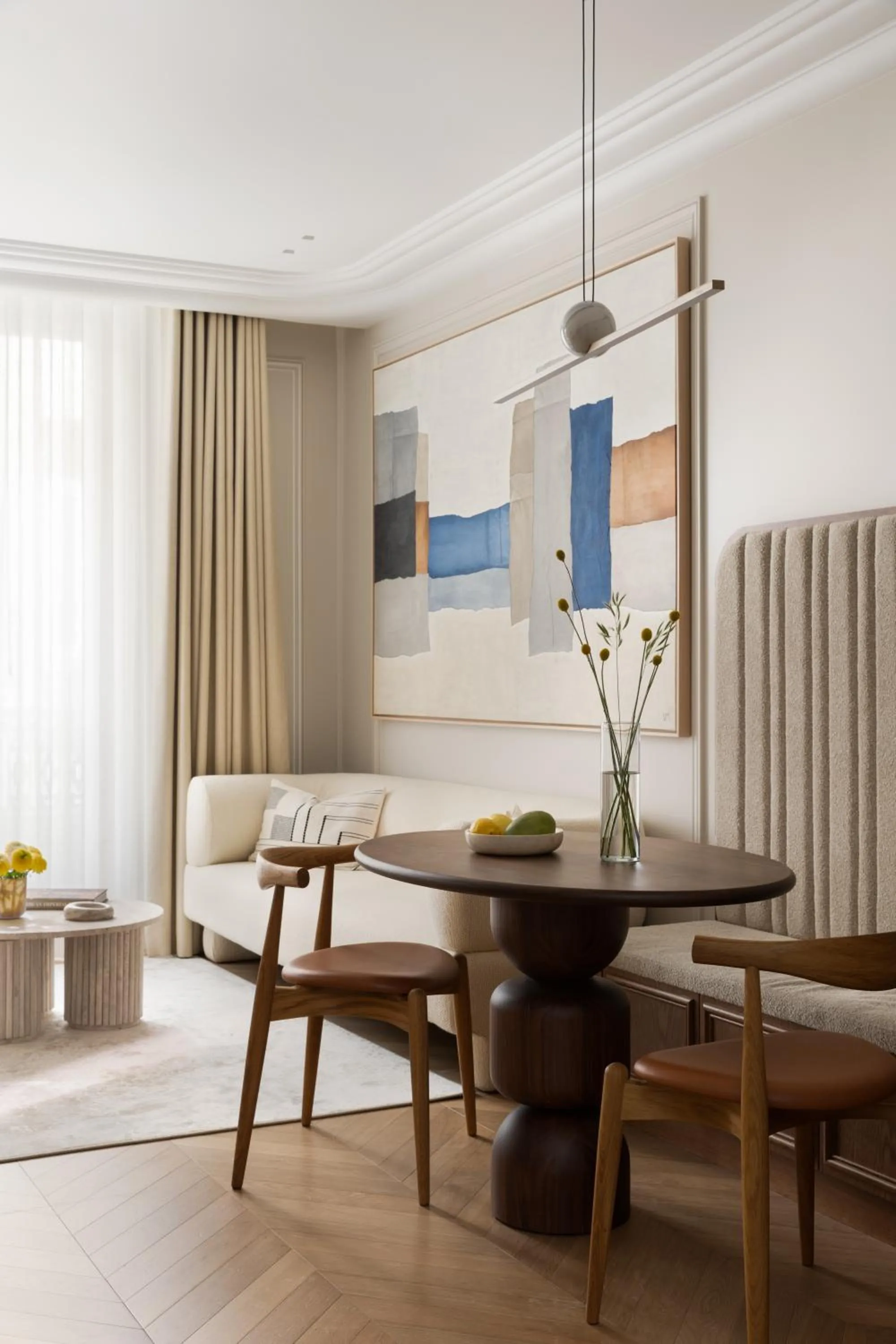 Living room in HIGHSTAY - Luxury Serviced Apartments - Bourse