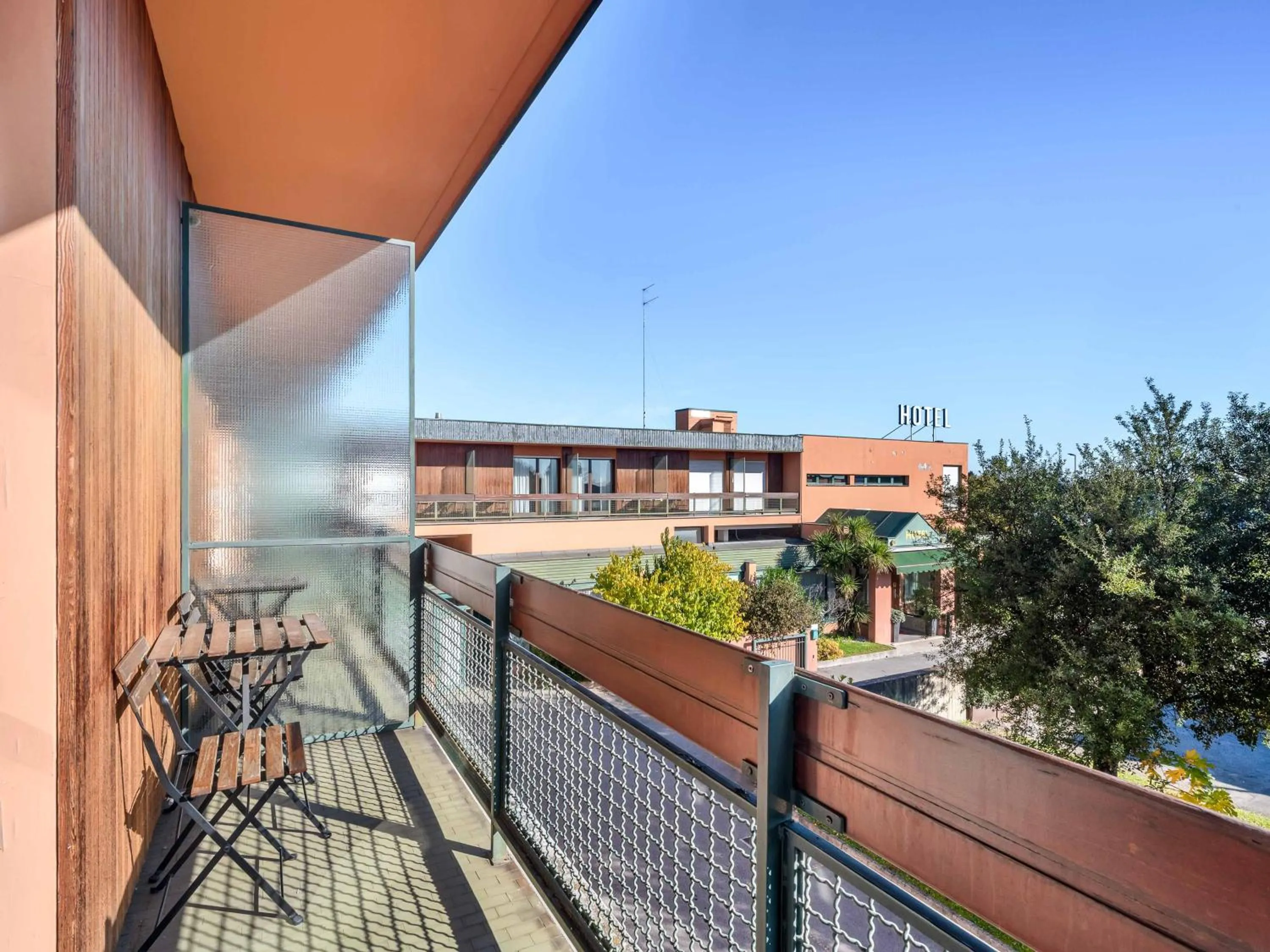 Balcony/Terrace in B&B HOTEL Eurorest Conegliano