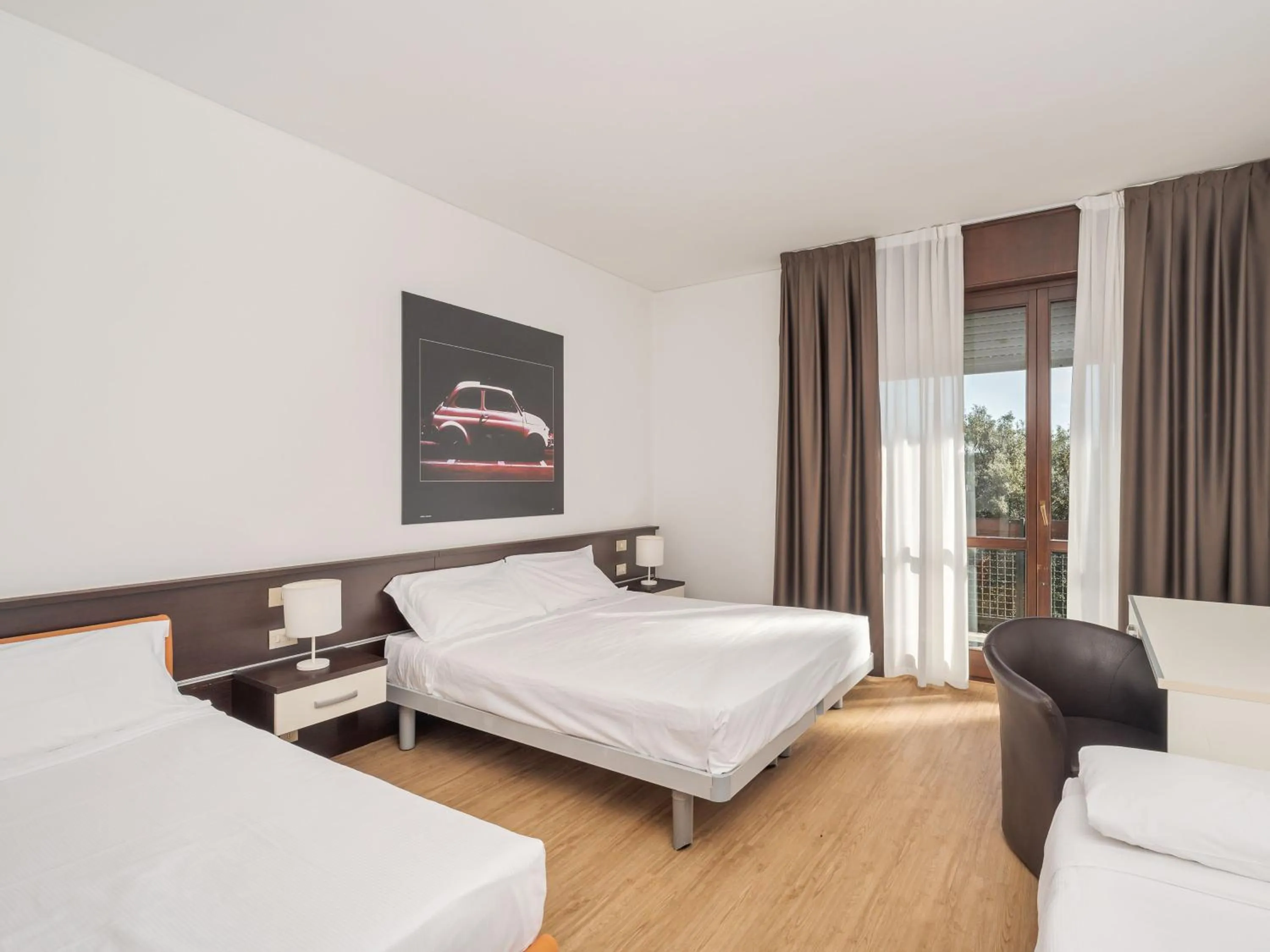 Bedroom, Bed in B&B HOTEL Eurorest Conegliano