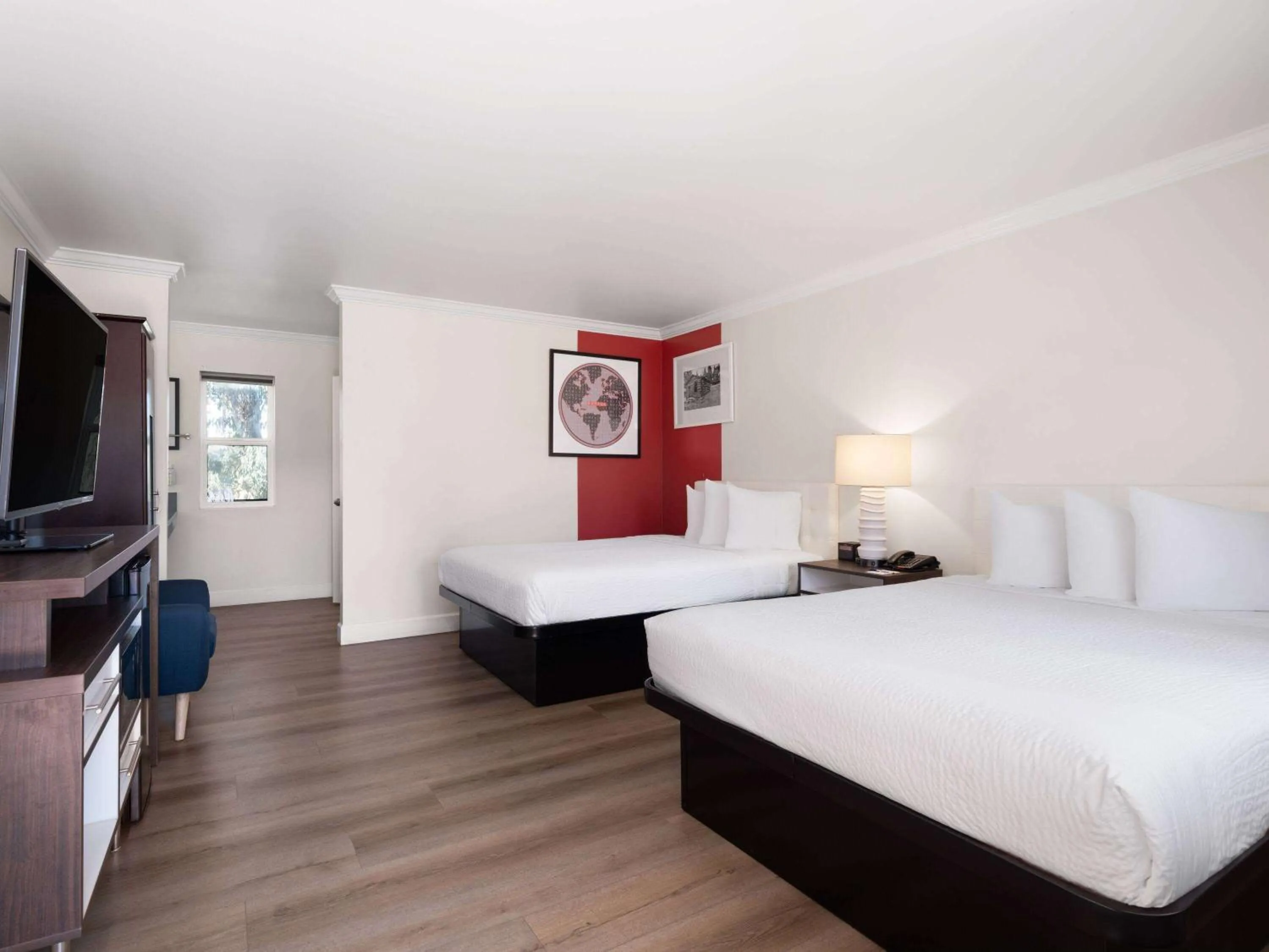 Bed in Ramada by Wyndham San Diego Poway Miramar