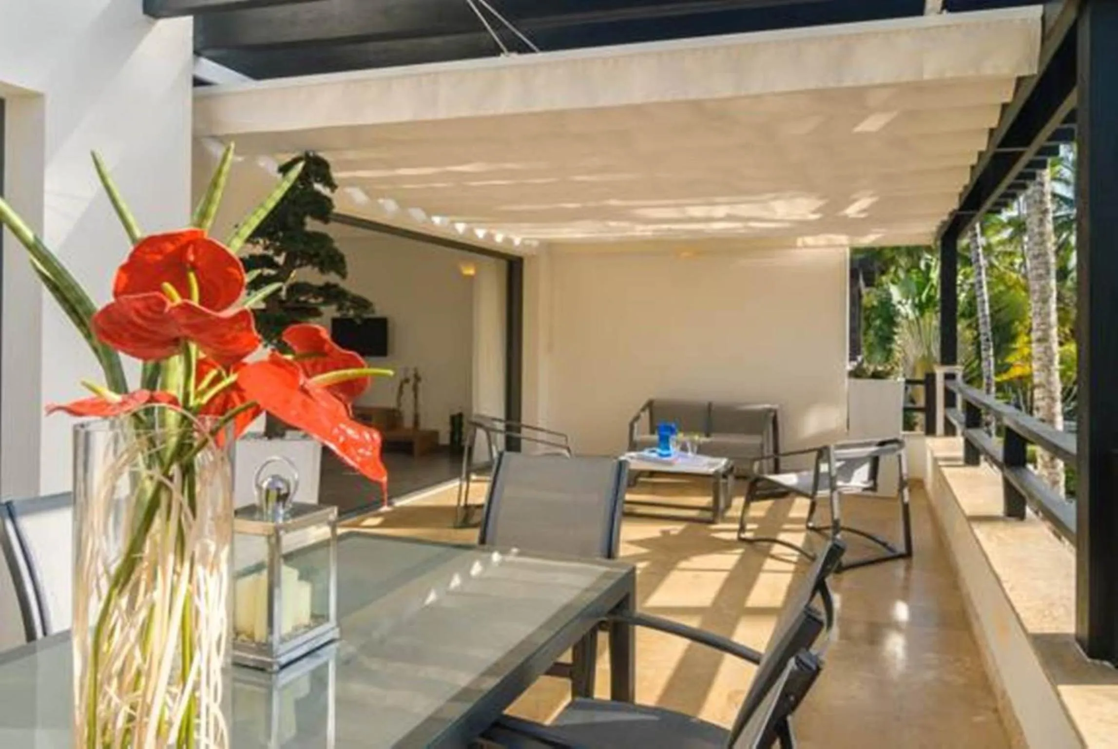 Balcony/Terrace in Aligio Apart-hotel & Spa - Las Terrenas