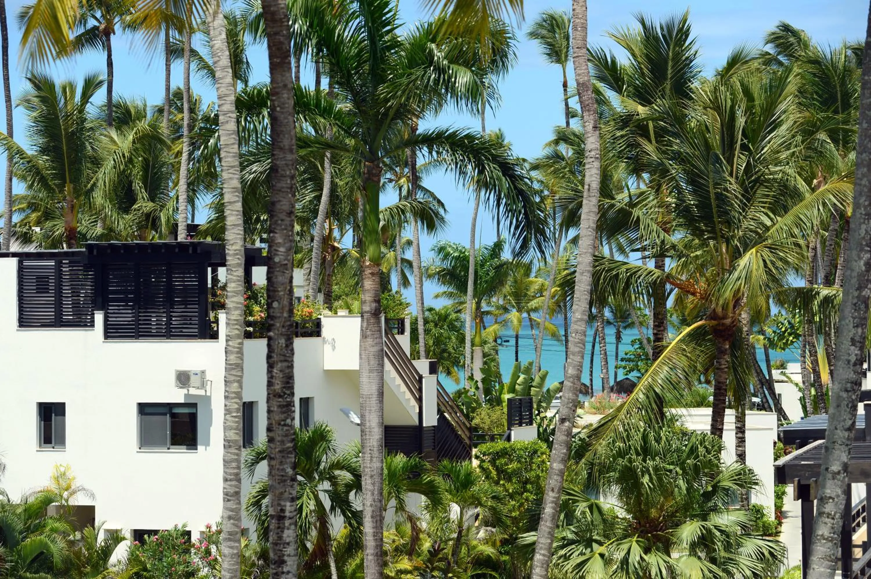 Garden view in Aligio Apart-hotel & Spa - Las Terrenas