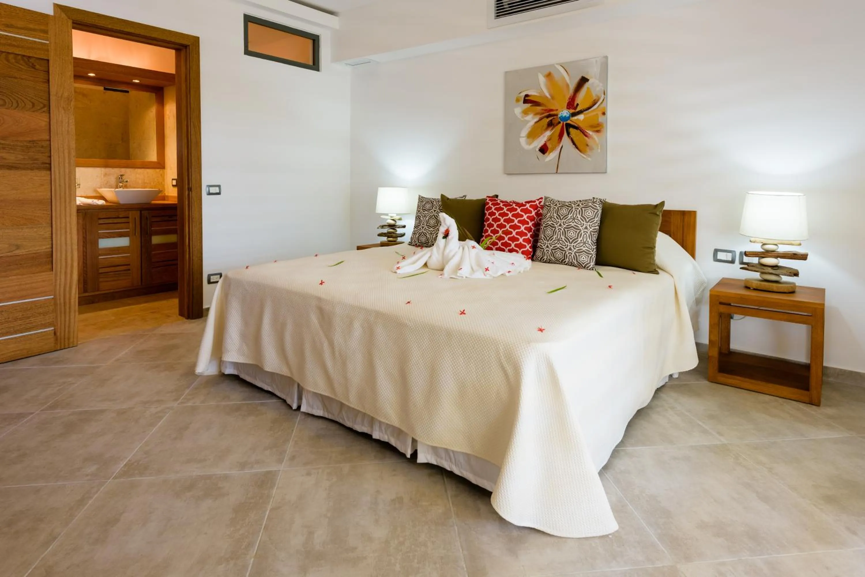 Bedroom, Bed in Aligio Apart-hotel & Spa - Las Terrenas