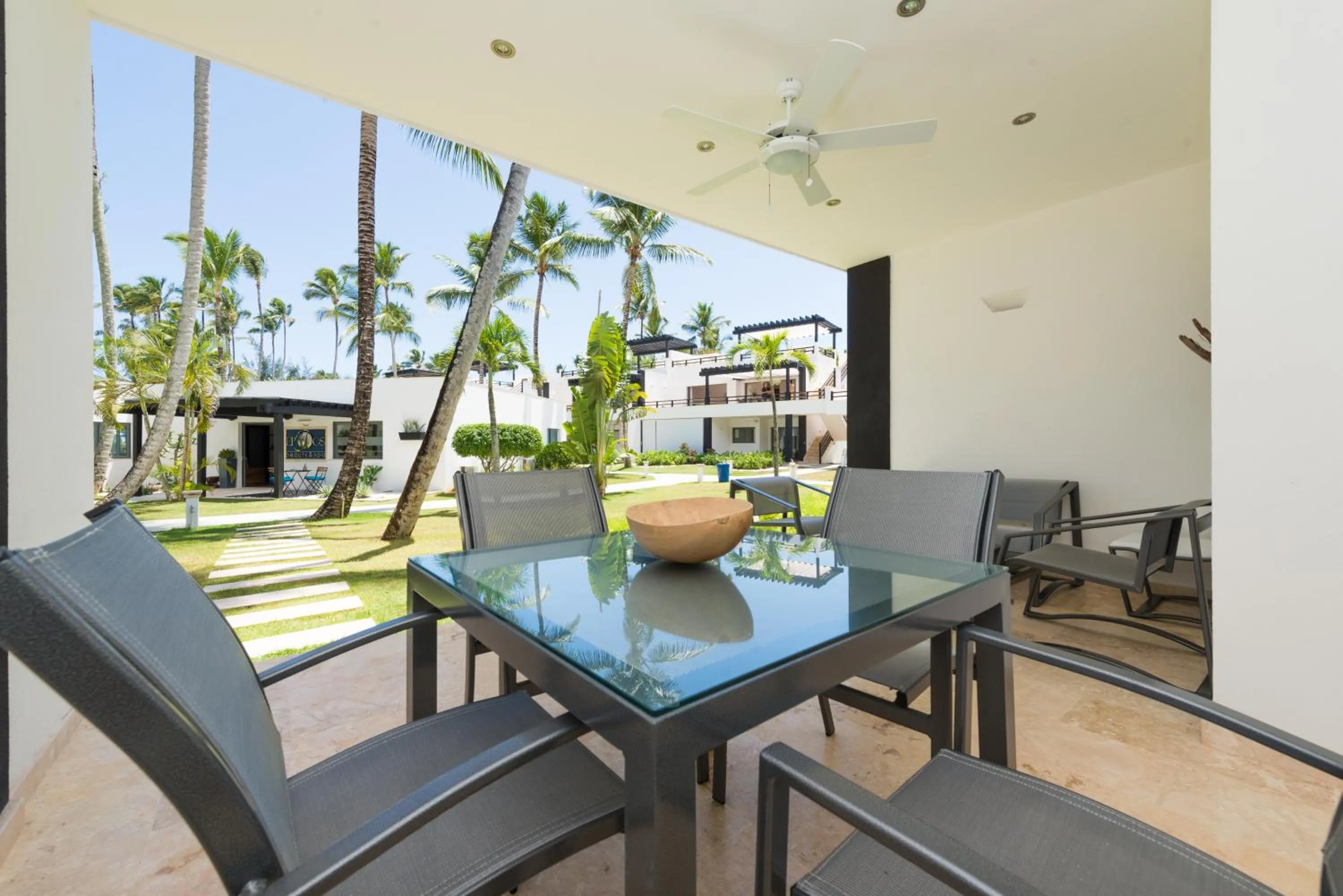 Balcony/Terrace in Aligio Apart-hotel & Spa - Las Terrenas