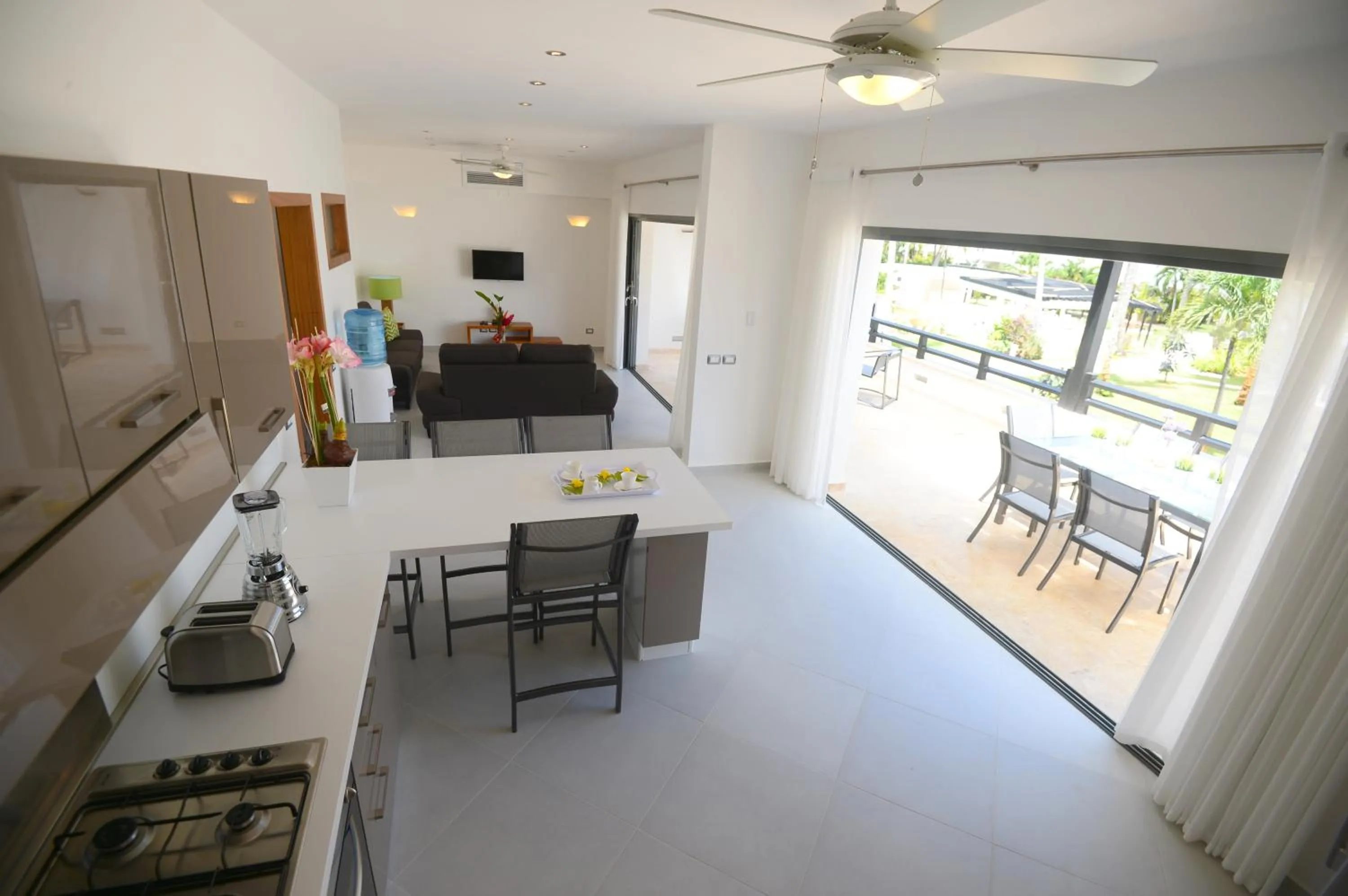 Balcony/Terrace in Aligio Apart-hotel & Spa - Las Terrenas