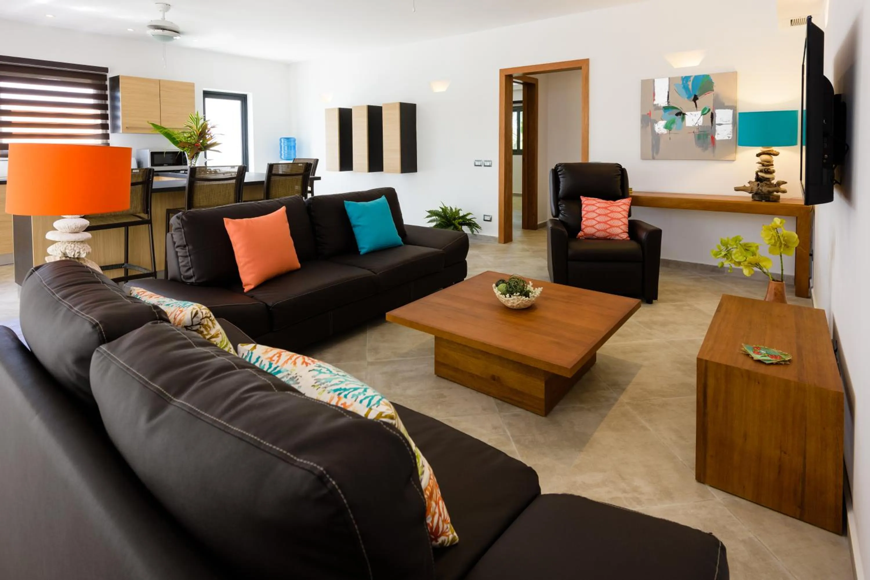 Living room in Aligio Apart-hotel & Spa - Las Terrenas