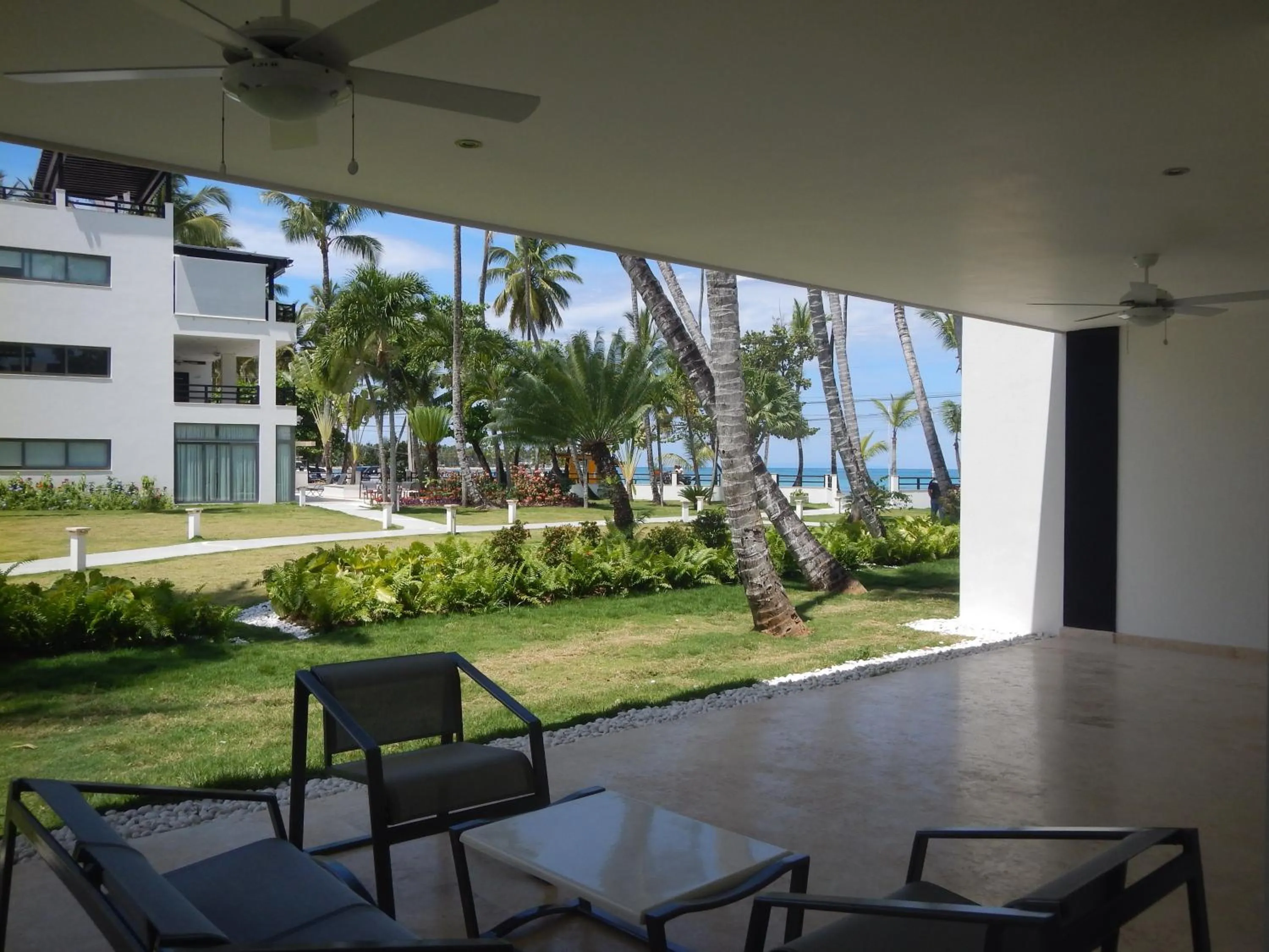 Patio in Aligio Apart-hotel & Spa - Las Terrenas