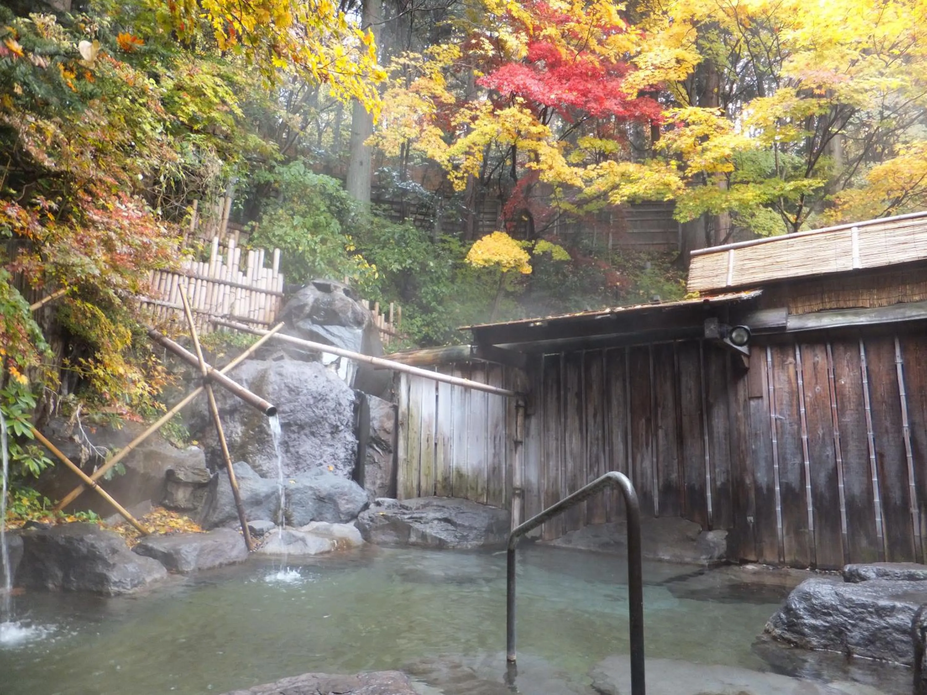 Hot Spring Bath in Senjukaku