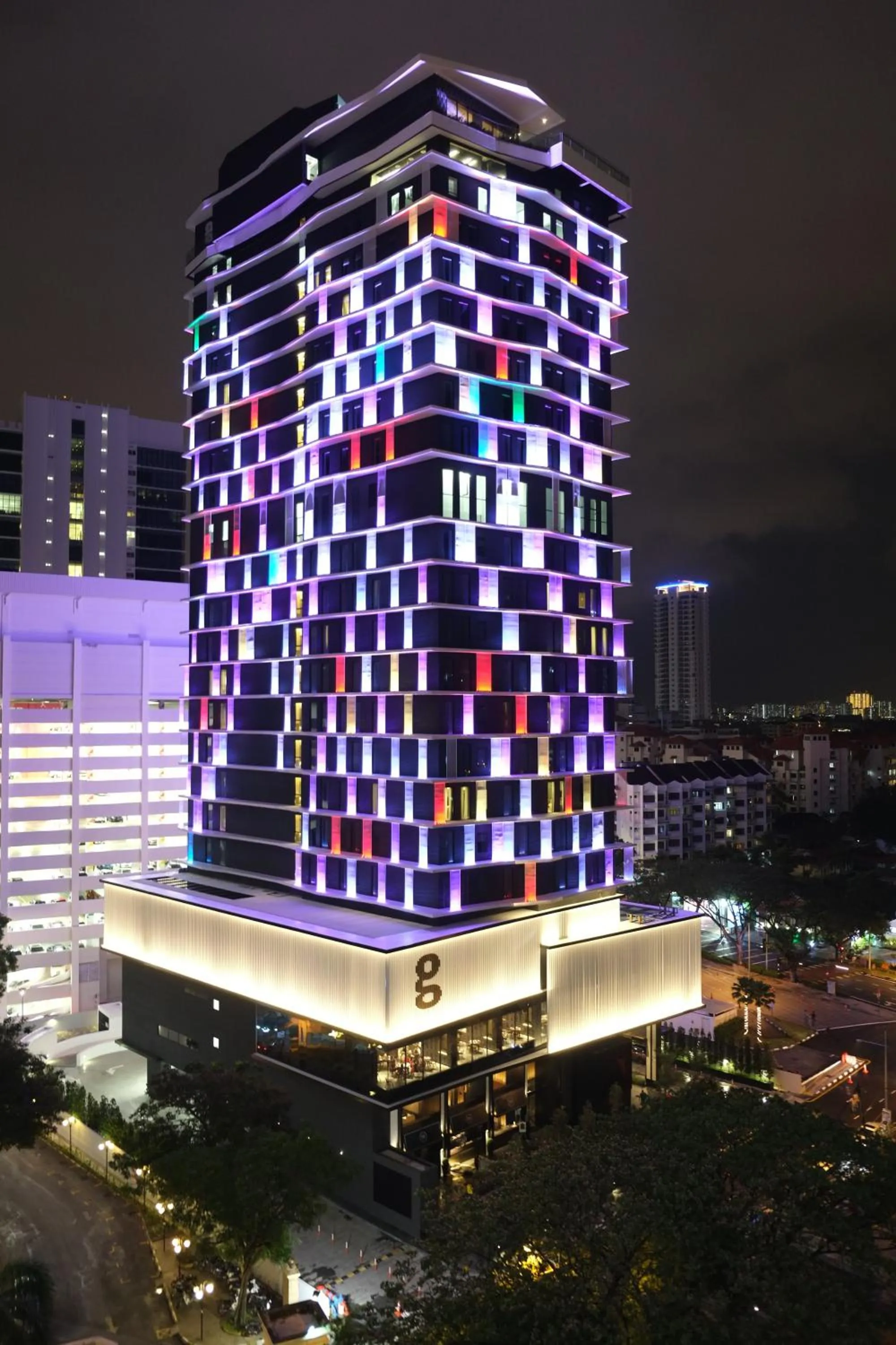 Facade/entrance in G Hotel Kelawai