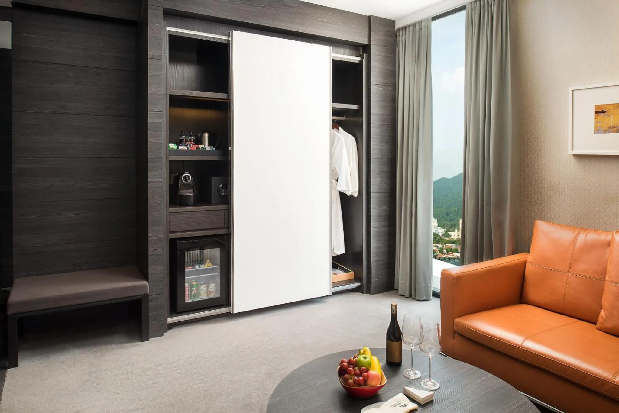 Living room in G Hotel Kelawai