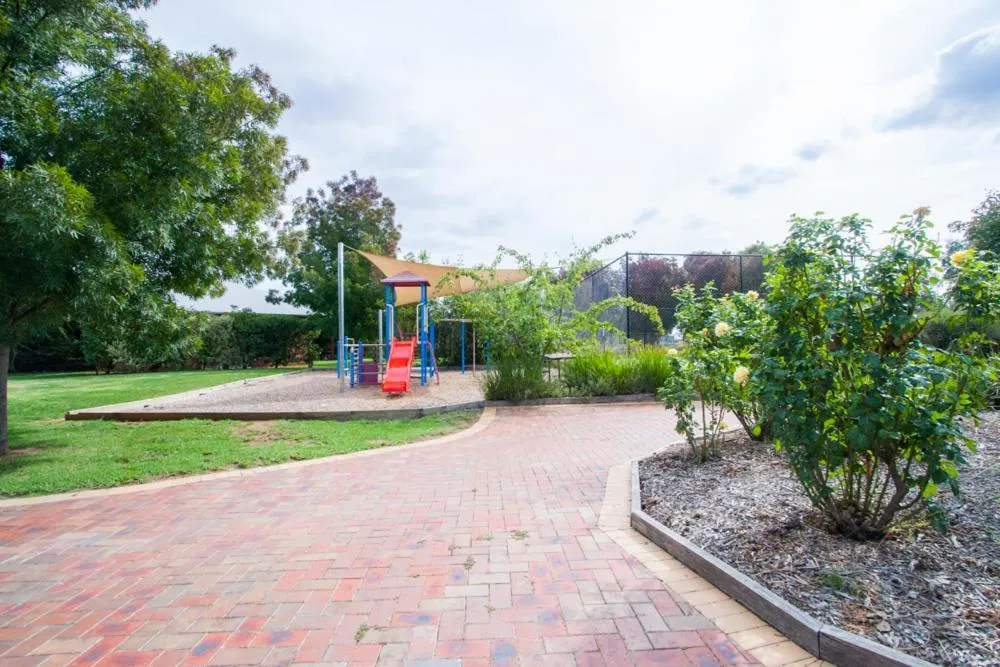 Children play ground in Perricoota Vines Retreat