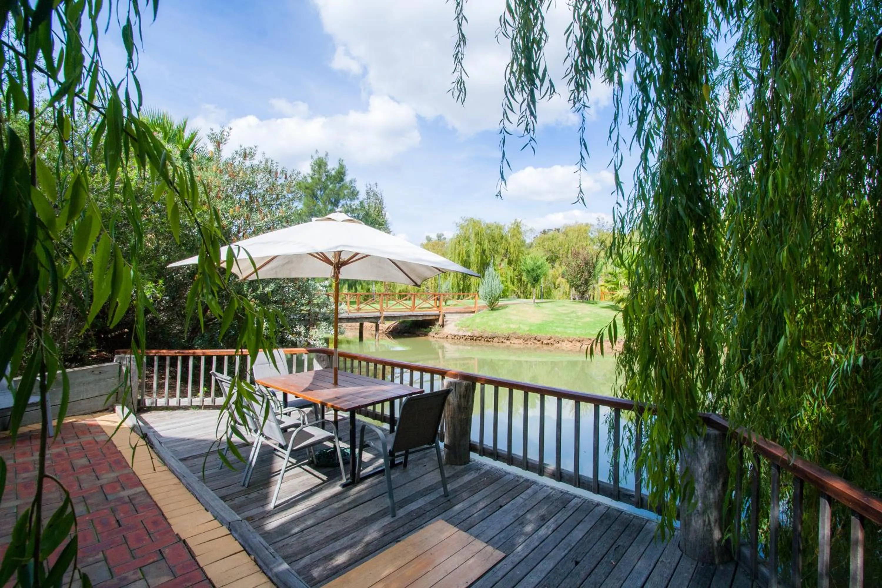 Balcony/Terrace in Perricoota Vines Retreat