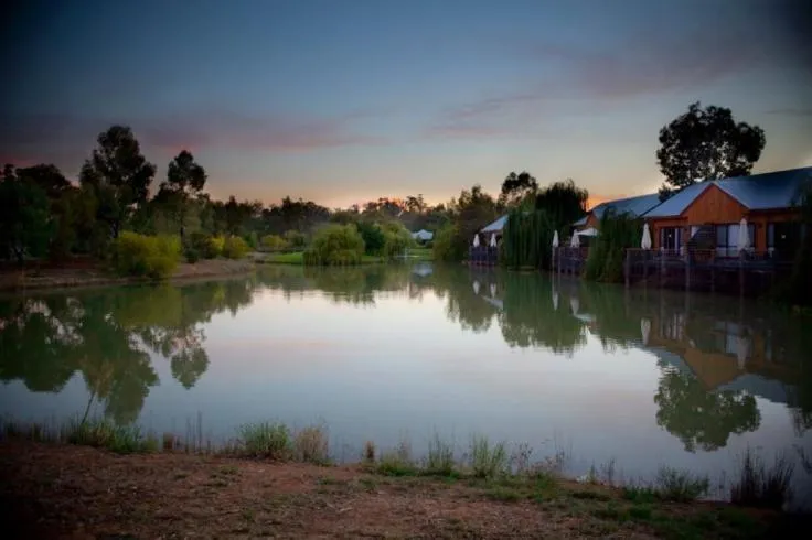 Bird's eye view in Perricoota Vines Retreat