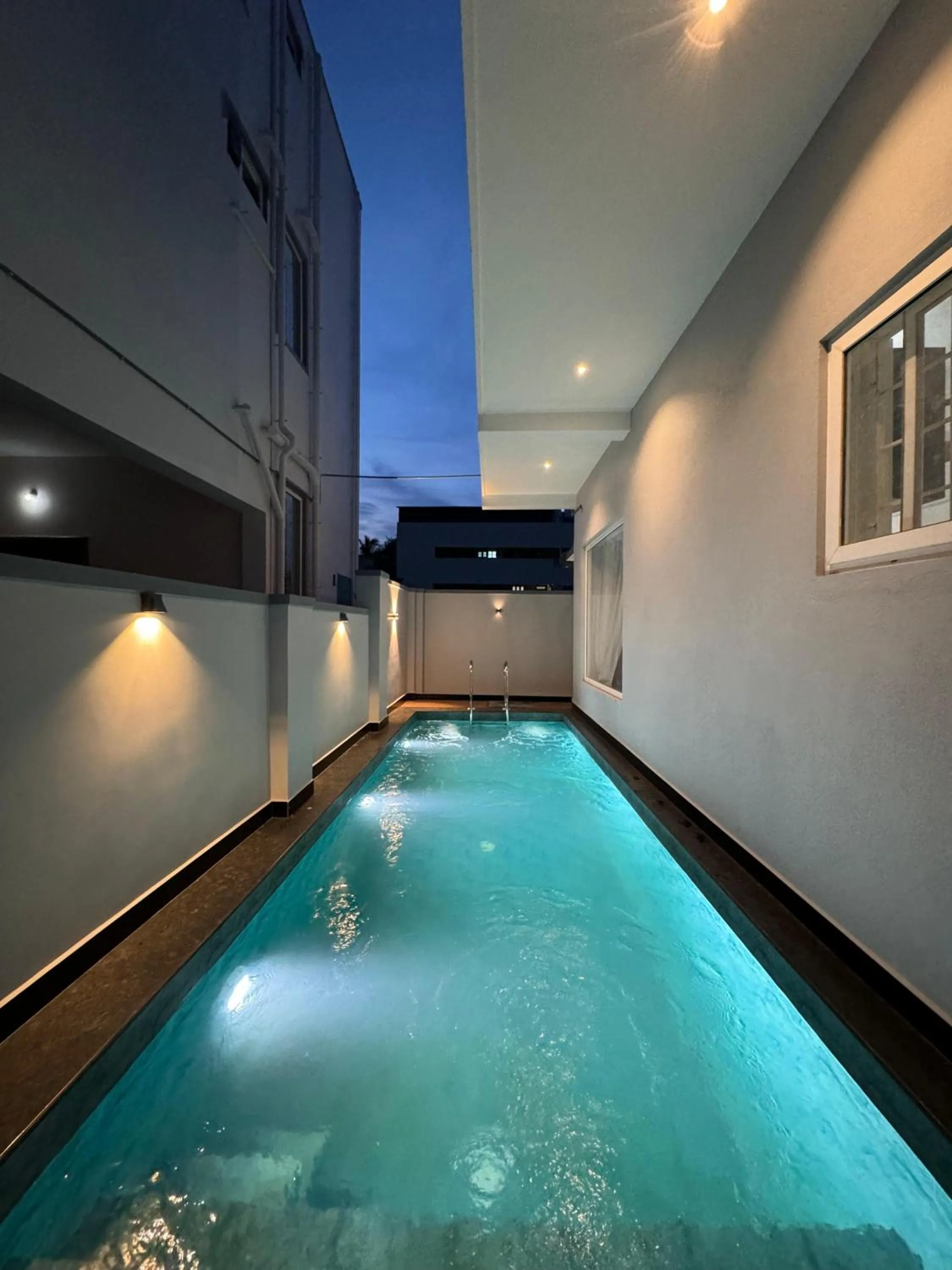Swimming pool in ECR Holidays Lavish Homestay