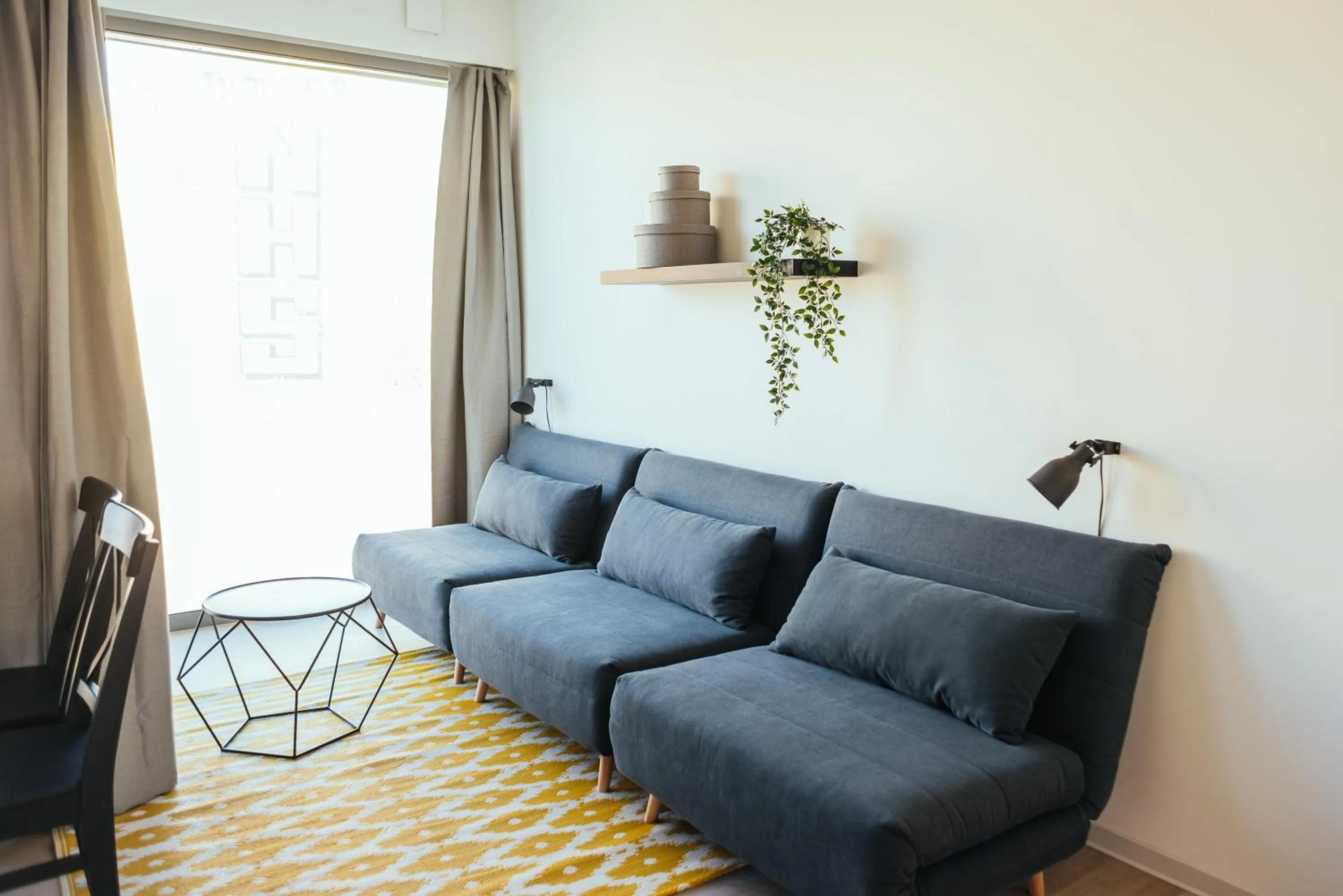 Living room in The Rix Studios & Suites