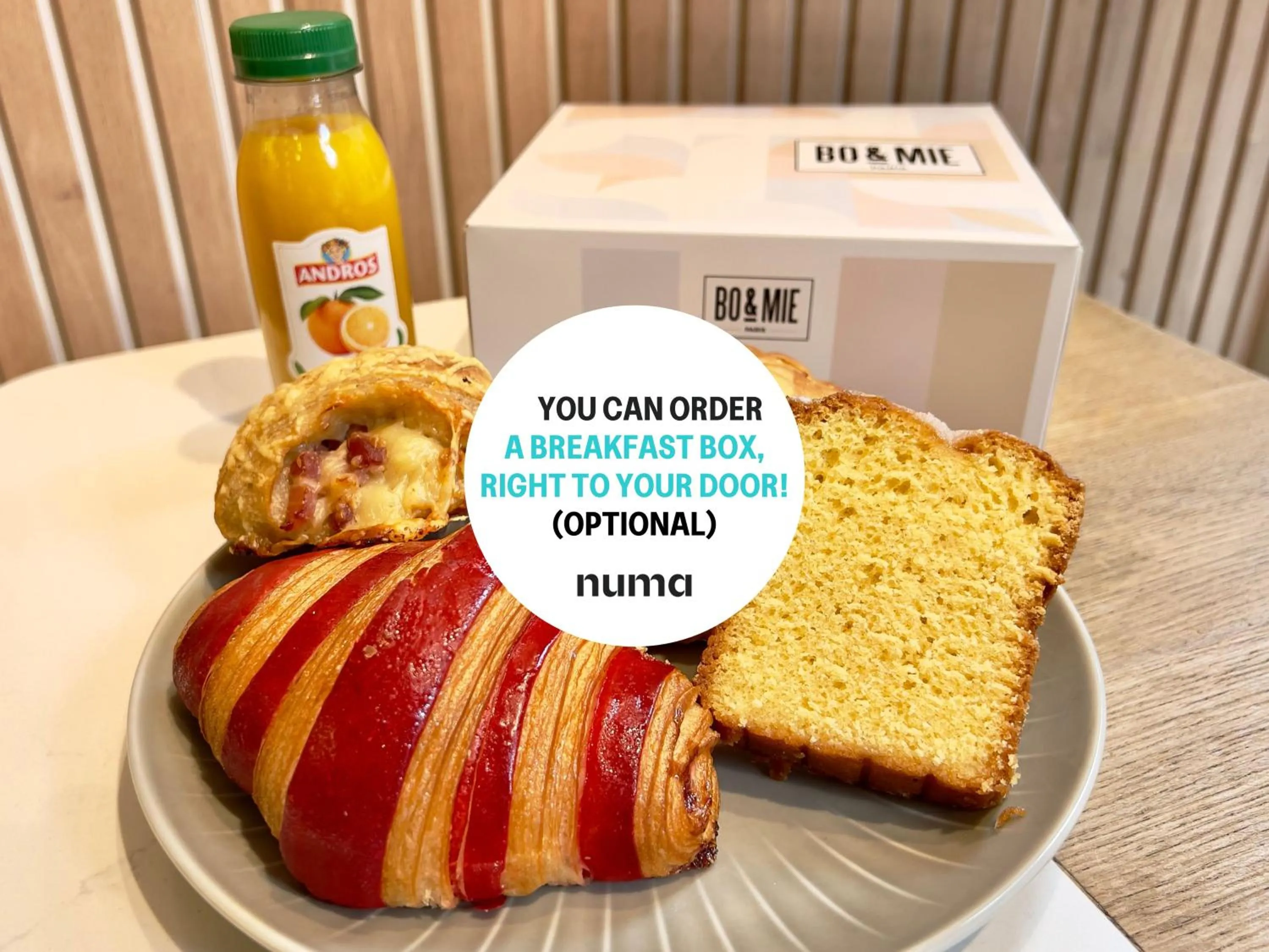 Breakfast in Numa Paris Champs-Élysées